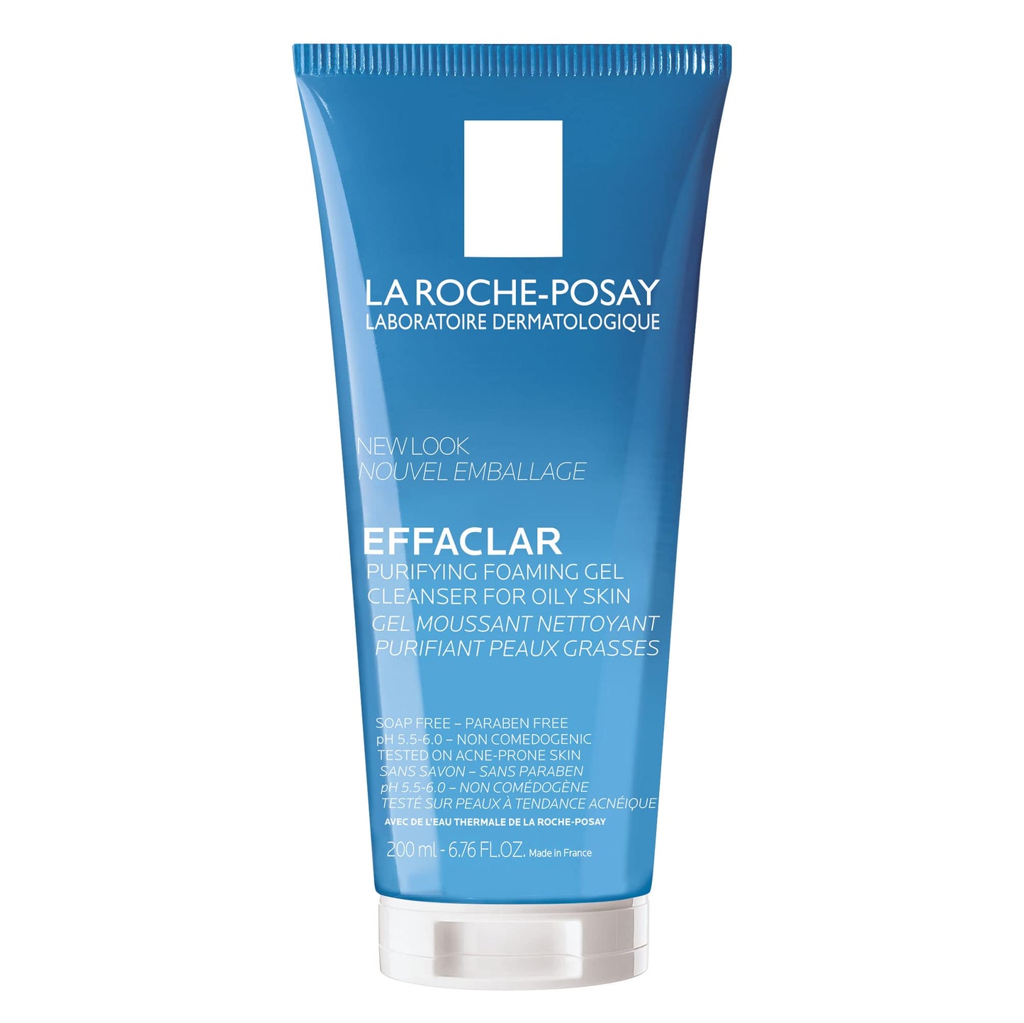 HotLa Roche-Posay Effaclar Purifying Foaming Gel Cleanser for Oily Skin, With Zinc Pidolate To Remove Excess Oil, Alcohol Free & Oil Free, Face Wash For Oily Skin, Dermatologist & Sensitive Skin Tested
