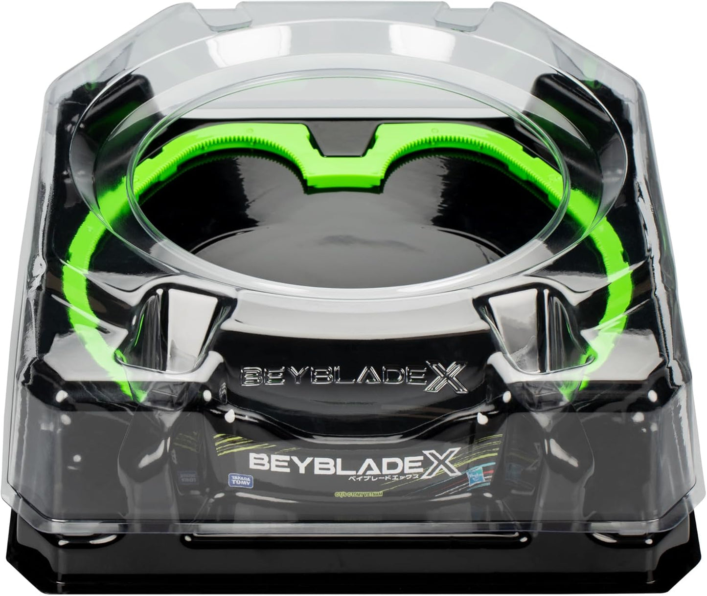 HotBeyblade X Xtreme Battle Set with Beystadium Arena Featuring X-Celerator Rail, 2 Right-Spinning Top Toys, 2 Launchers, Toys for Boys and Girls, 8+