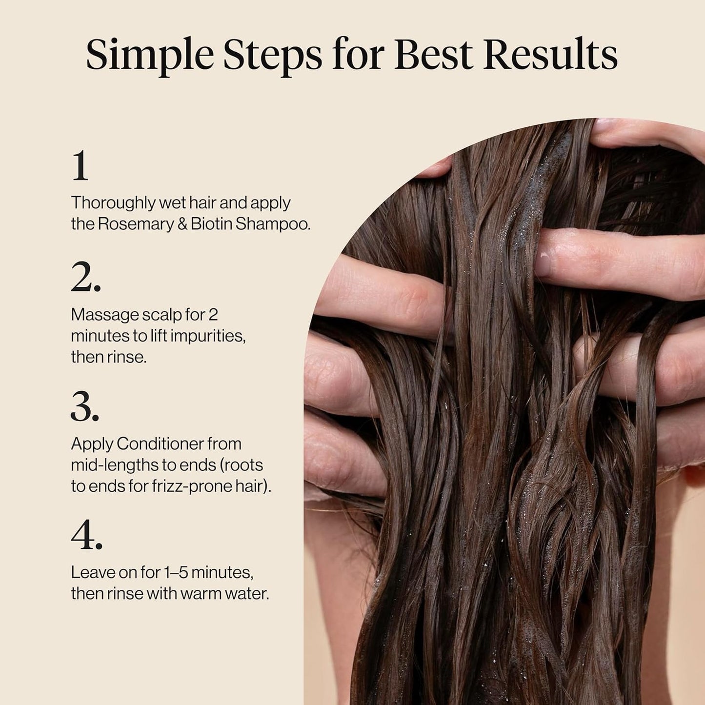 HotKitsch Rosemary & Biotin Shampoo for Hair Growth – Made in USA, 12.3 oz | Volumizing Shampoo for Women & Men – Boosts Fullness and Shine After 1 Use – Clean Bio-Based Hair Care – Color-Safe