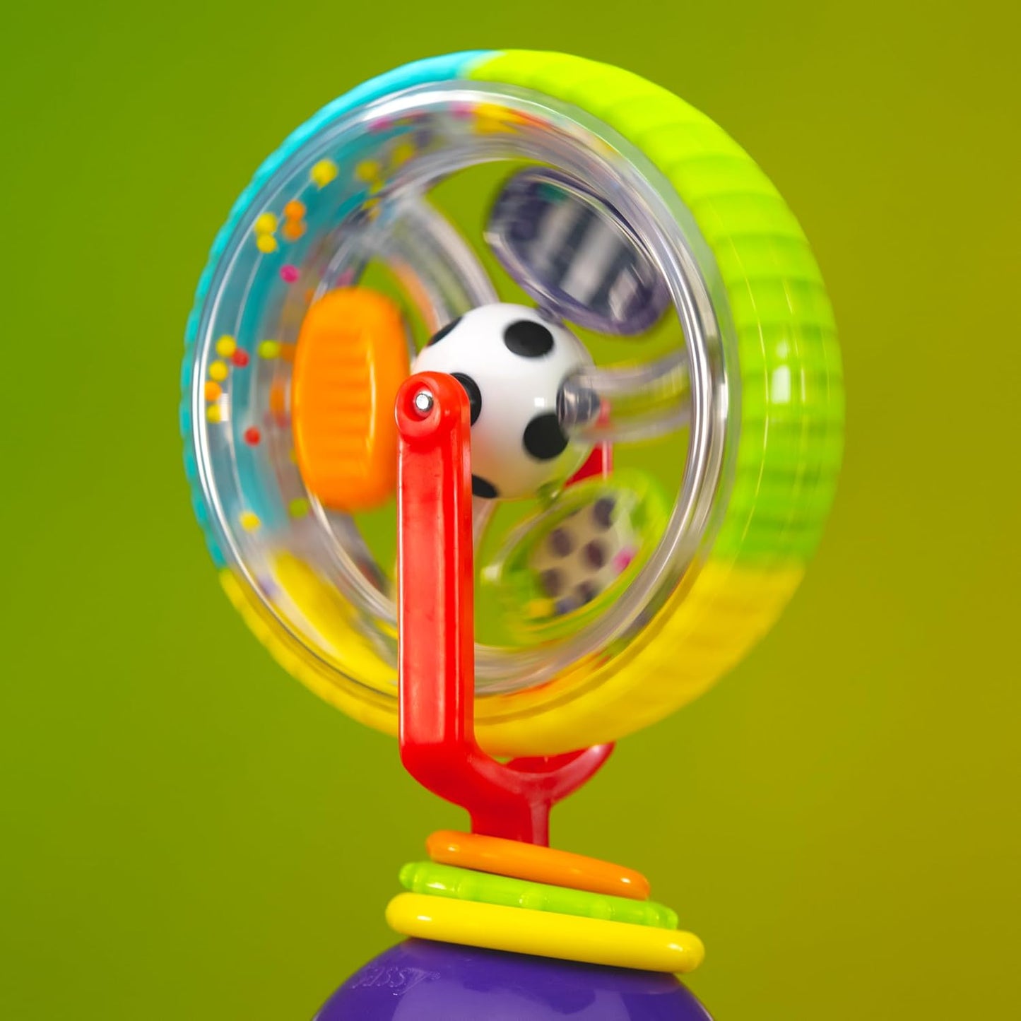 Hot Sassy Wonder Wheel Spinning High Chair Tray Toy, Age 6+ Months