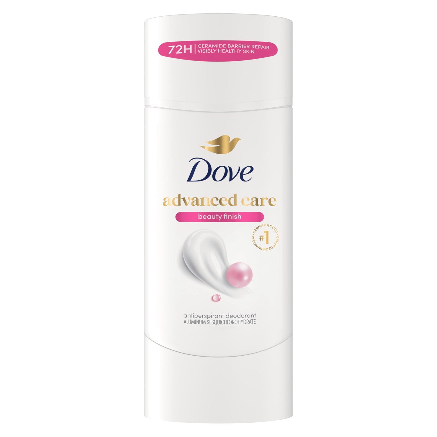 HotDove Advanced Care Antiperspirant Deodorant Stick Cool Essentials 4 ct for helping your skin barrier repair after shaving 72 hour odor control and sweat protection with Pro Ceramide Technology 2.6 oz