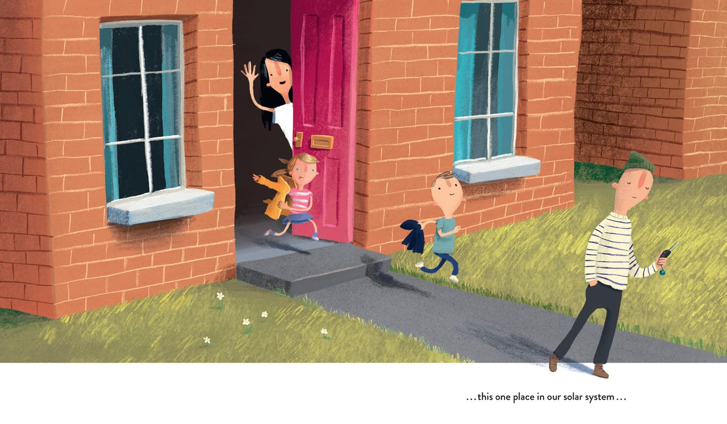 Hot Meanwhile Back on Earth: The spectacular new illustrated picture book for children, from the creator of internationally bestselling Here We Are and What We'll Build