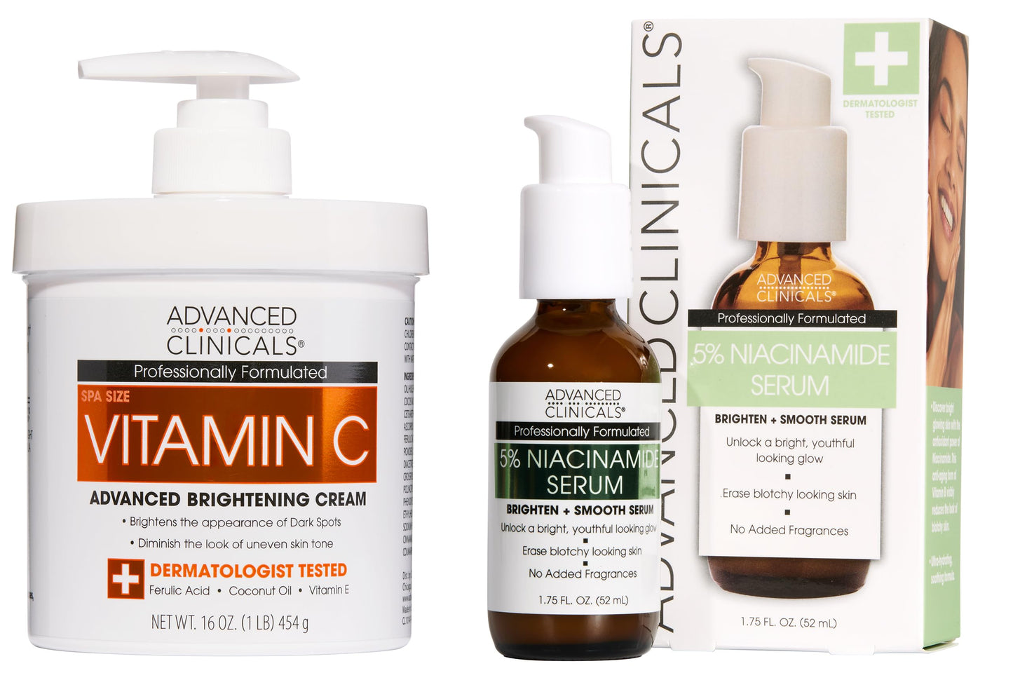 HotAdvanced Clinicals Retinol Body Lotion & Face Moisturizer | Visible Anti Aging Skin Care Retinol Body Cream For Women & Men Targets Look Of Fine Lines, Wrinkles, & Crepe Looking Dry Skin, 16 Ounce