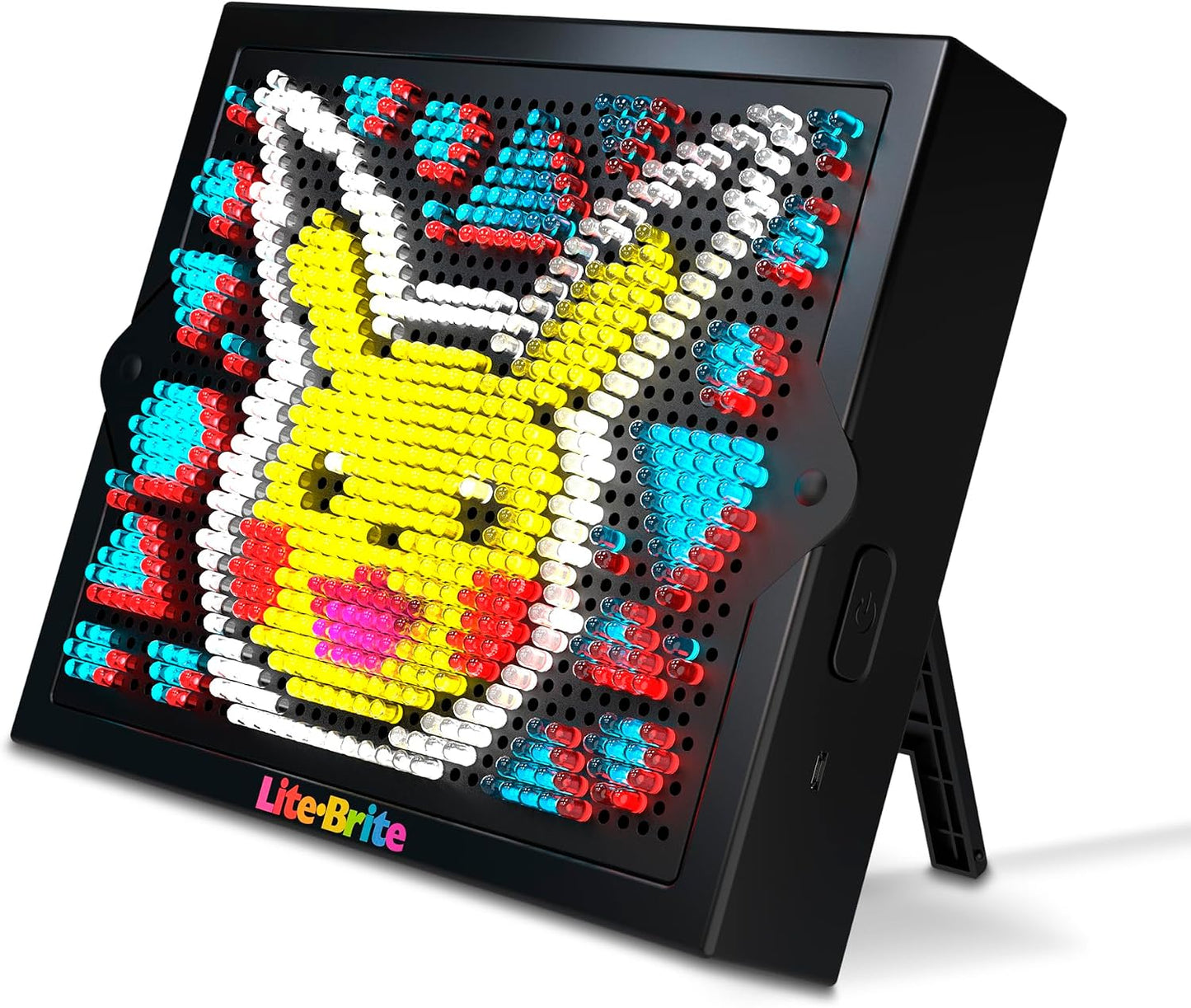 Hot Lite Brite Super Bright HD, Pokemon Edition - Creative Retro Light-Up Screen – Educational Play for Children, Enhances Creativity, Gift for Boys and Girls Ages 6+