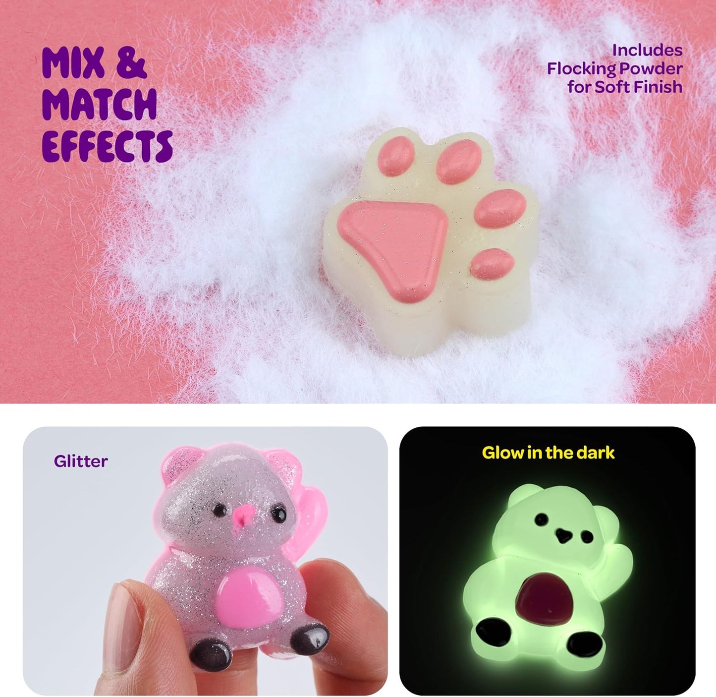 HotTaba Squishy Making Kit for Kids - Gifts for Girls - Kids Crafts - 6 7 8 9 10 11 12 Year Old Girl Birthday Gift - Squishies Craft Kits - Arts and Crafts for Kid for 8-12 - Toys for Girls