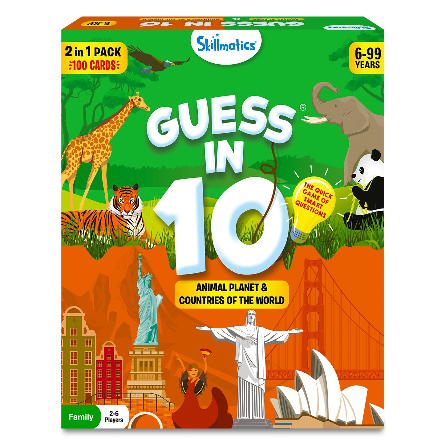 Hot Skillmatics Guess in 10 – Disney, Trivia Card Game for Kids, Travel Toys | Girls, Boys, Teens, Adults Who Love Cinderella, Mickey Mouse, Moana, Screen-Free Fun, Gift for Ages 6 & Up