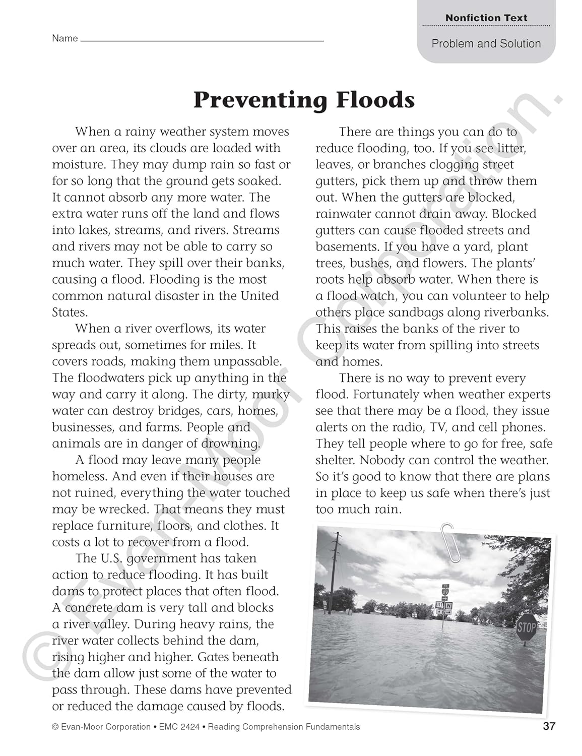 Hot Evan-Moor Reading Comprehension Fundamentals, Grade 4 Teacher's Edition - Supplemental Teaching Resource for Reading