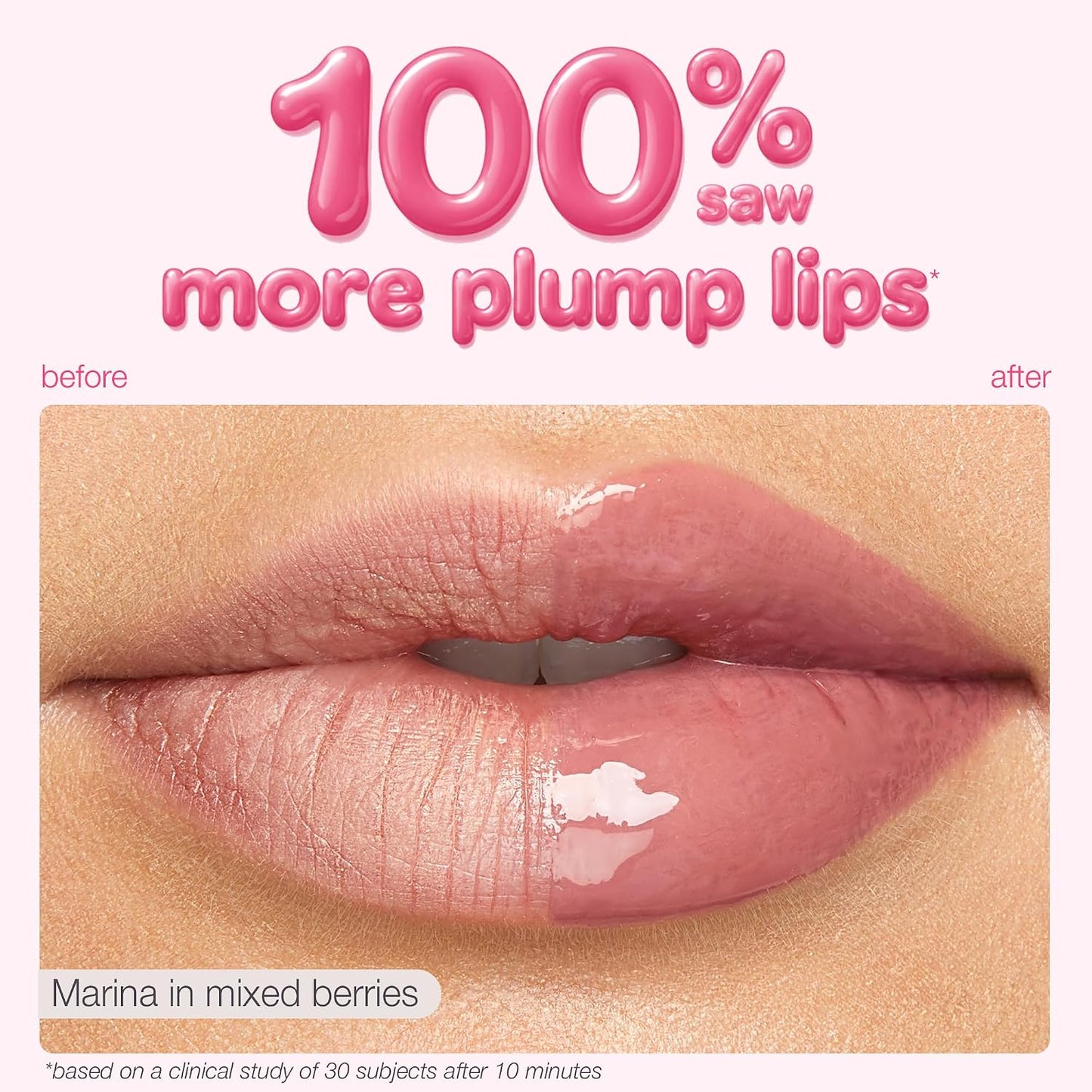 Hottarte maracuja juicy lip plump – Hydrating & Volumizing Lip Plumper Gloss Balm with Nourishing Hyaluronic Acid & Vitamin E, Plumps & Moisturizes, Vegan & Cruelty-Free