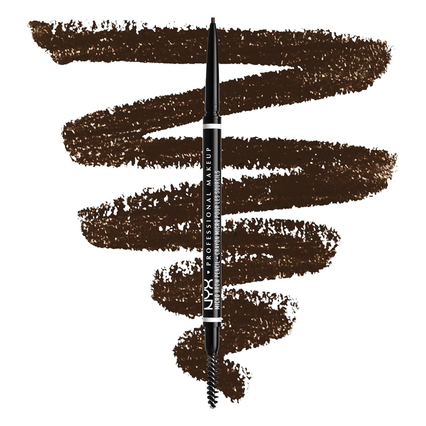 HotNYX PROFESSIONAL MAKEUP Micro Brow Pencil, Precise Eyebrow Pencil - Espresso