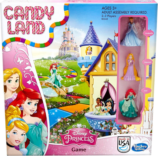 Hot Hasbro Gaming Candy Land Disney Princess Edition Board Game, Preschool Games for 2 to 3 Players, Easter Gifts for Boys and Girls, Family Games for Kids Ages 3 and Up (Amazon Exclusive)
