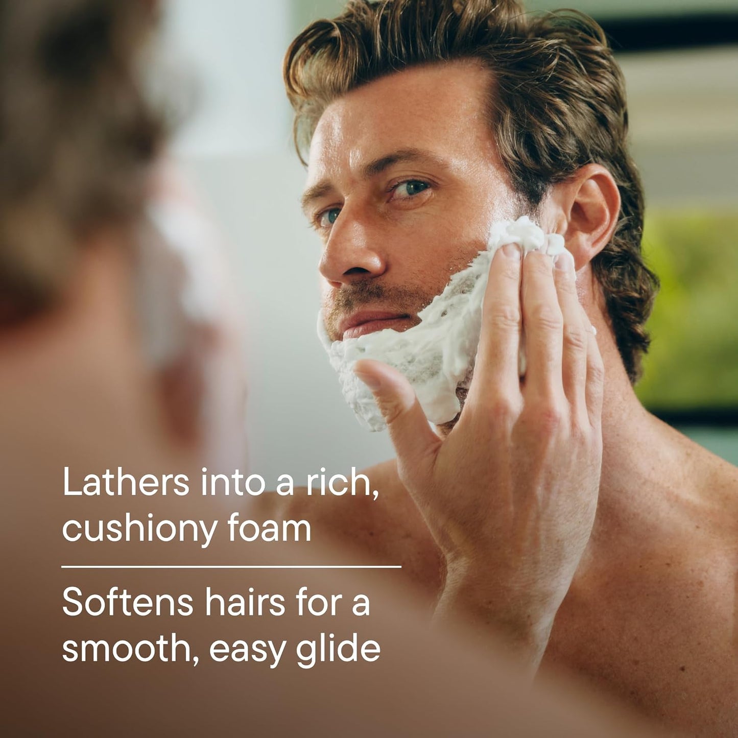 HotHarry's Foaming Shave Gel for Men with Aloe - (3 Pack) 6.7oz - Soothes and Cushions Skin for Shaving - Safe For Sensitive Skin