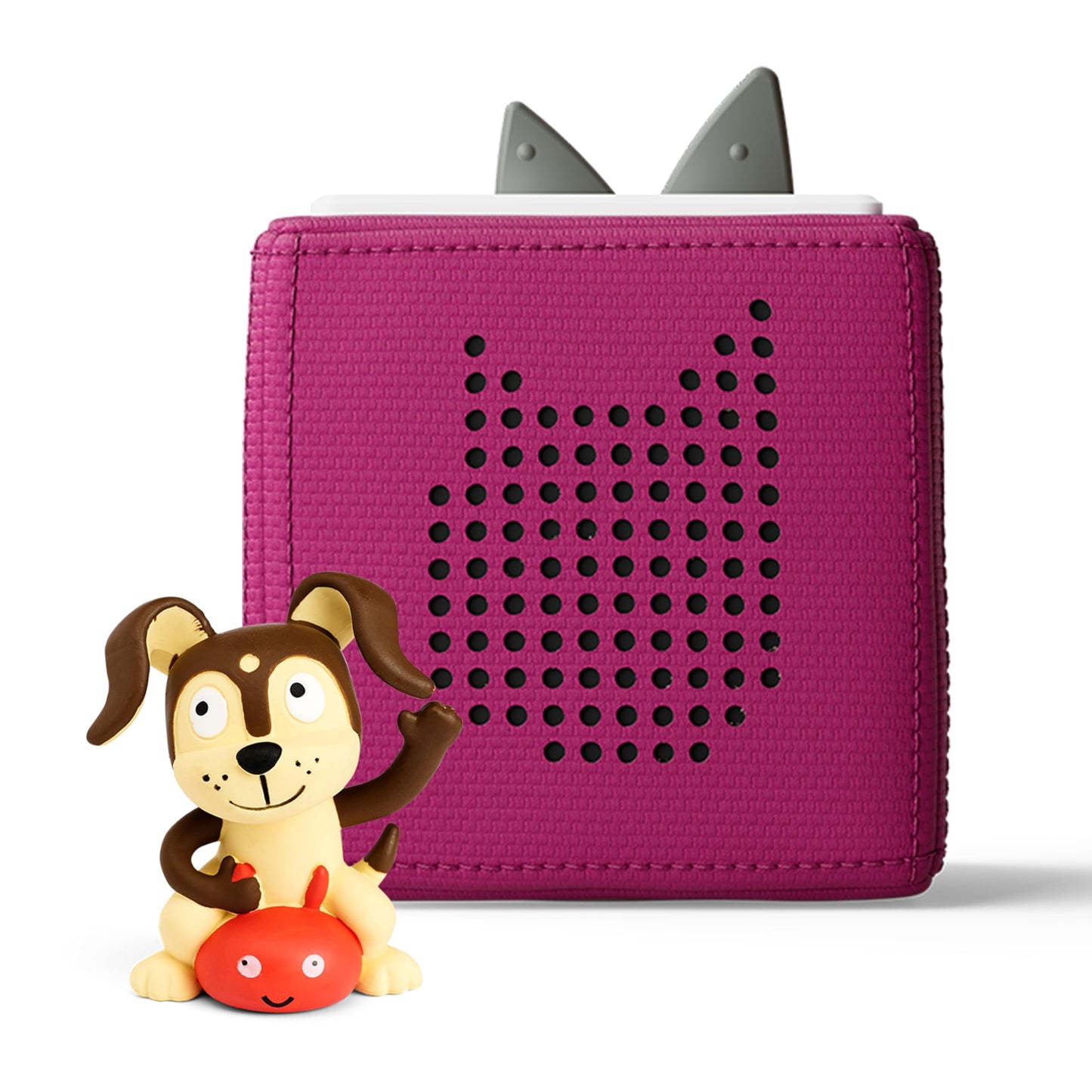 Hot Toniebox 1 Audio Player Starter Set with Playtime Puppy - Listen, Learn, and Play with One Huggable Little Box - Light Blue