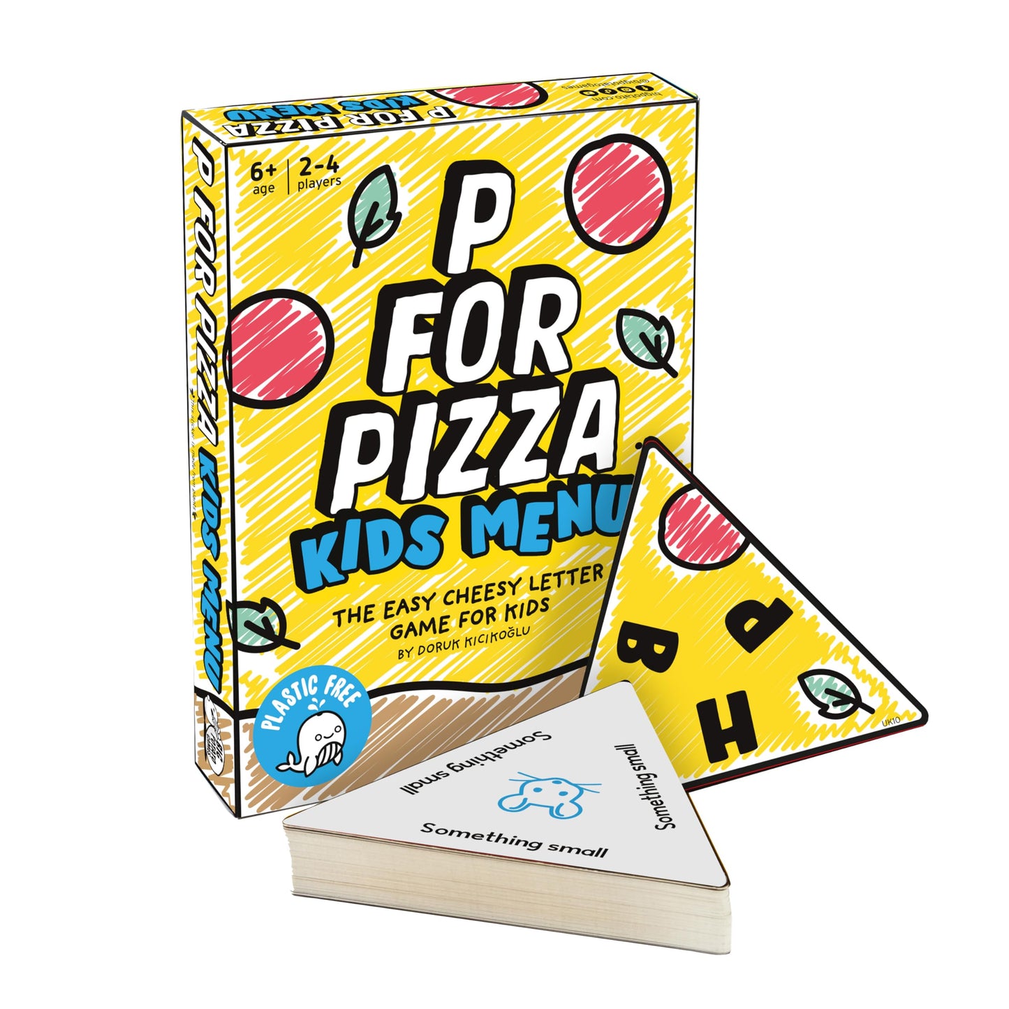 Hot Big Potato P for Pizza: Family Card Game | Great for Adults and Kids | Perfect Lightweight Travel Fun for Any Occasion | The Ultimate Travel Card Game