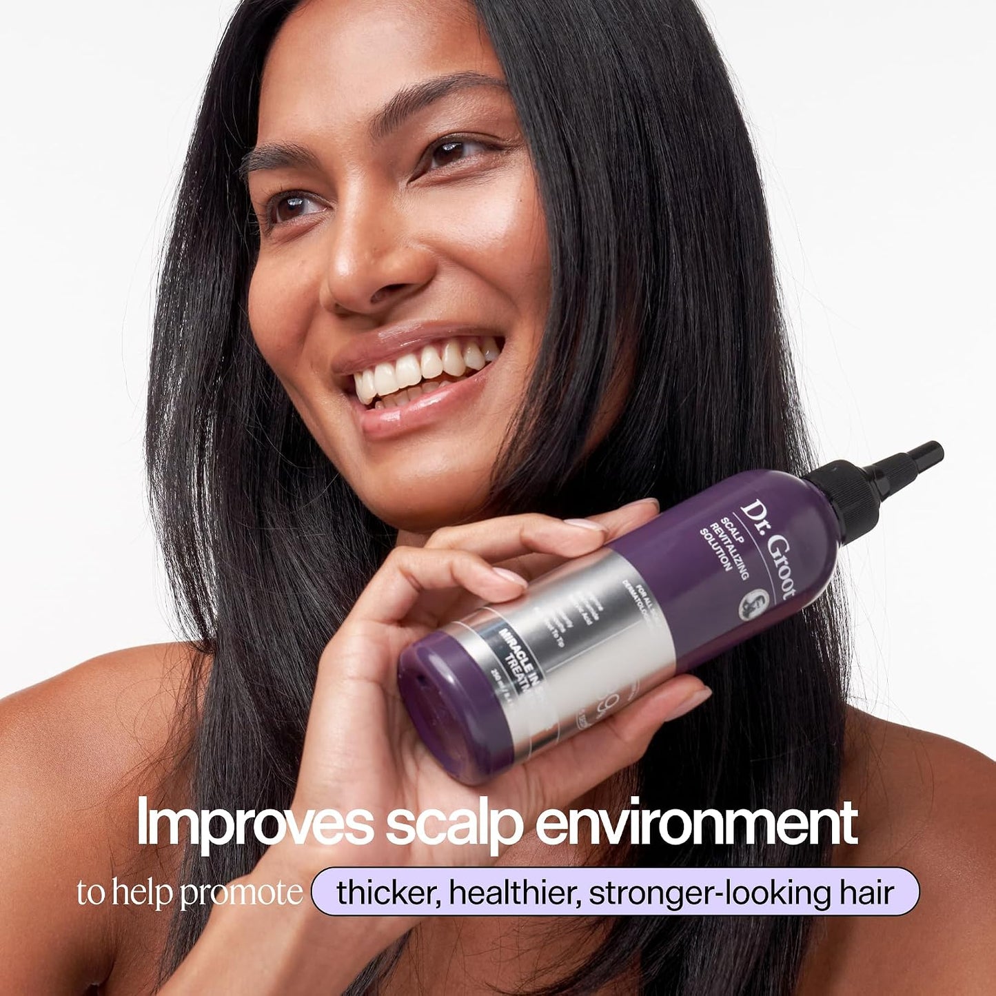 HotDr. Groot Miracle in Shower Moisturizing Treatment for Hair Loss, Korean Hair Care Rinse, Rosemary Oil for Smooth, Healthier-Looking Hair in 5 Seconds, Scalp Revitalizing Solution
