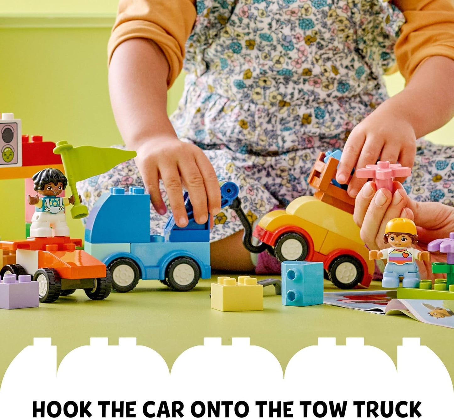 HotLEGO DUPLO Classic Cars and Trucks Brick Box Building Blocks - Learning & Educational STEM Toys for Toddlers, Ages 1.5+ Years - Develops Fine Motor Skills - Gift for Toddler Birthday - 10439
