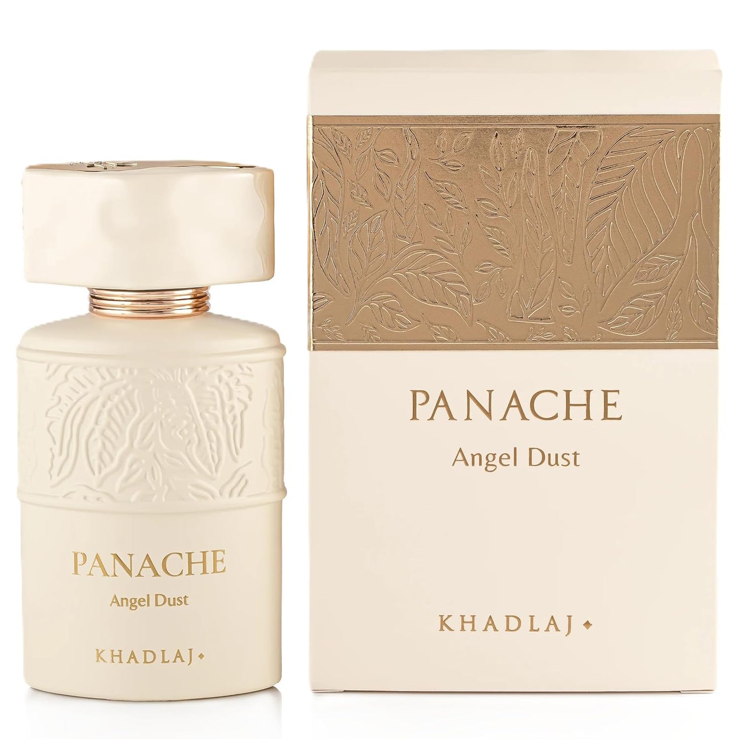 Hot Khadlaj Panache Angel Dust – Sweet, Fruity, Creamy, Musky – Extrait de Parfum Spray Long-Lasting Fragrance for Women, 3.4 Ounce / 100ml