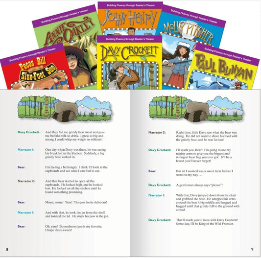 Hot American Legends and Folklore 6-Book Set