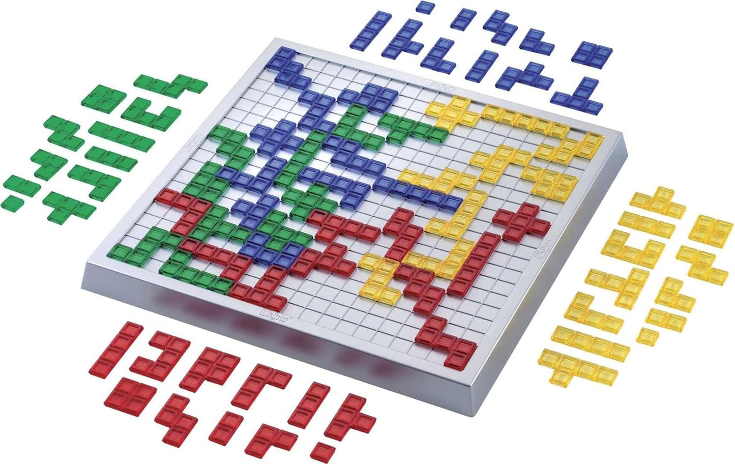 Hot Mattel Games Blokus XL Board Games for Family Night, Brain Games for 2 to 4 Players, Oversized Board and Pieces (Amazon Exclusive) | Classic Strategy Play with "Just One Rule," featuring Oversized Board and Pieces (Amazon Exclusive)