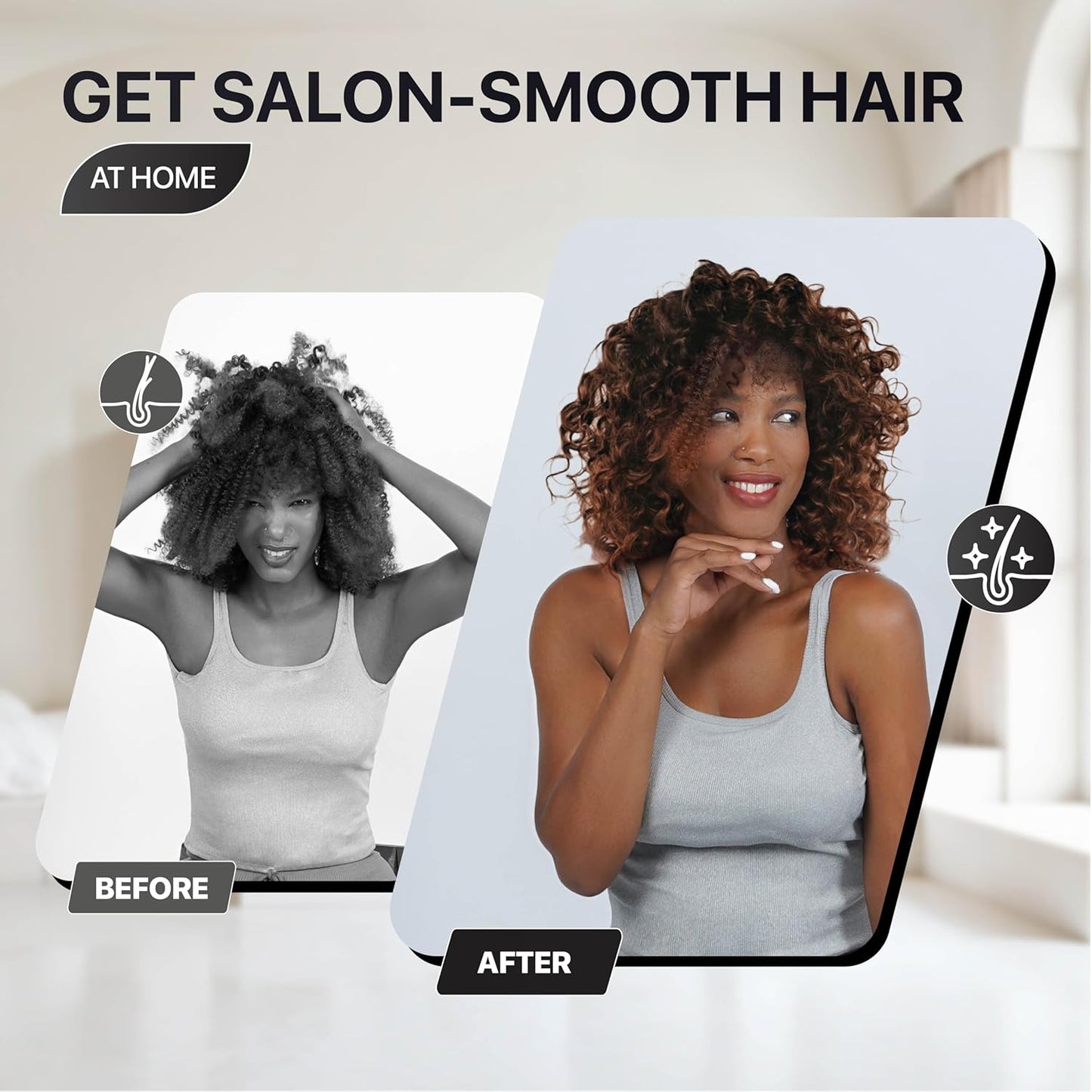HotHooded Hair Dryer Attachment w/A Headband Integrated That Reduces Heat Around Ears & Neck - Hair Dryer Hooded Diffuser Cap for Curly, Speeds Up Drying Time, Deep Conditioning At Home - Portable, Large