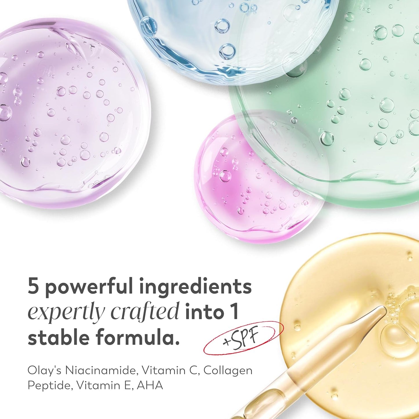 HotOlay Super Cream with Sunscreen SPF 30, Lightweight Face Moisturizer with Sun Protection, 5-in-1 Skin Care Benefits - Hydrating, Brightening, Firming - Niacinamide, Vitamin C, Collagen Peptide, 1.7 oz