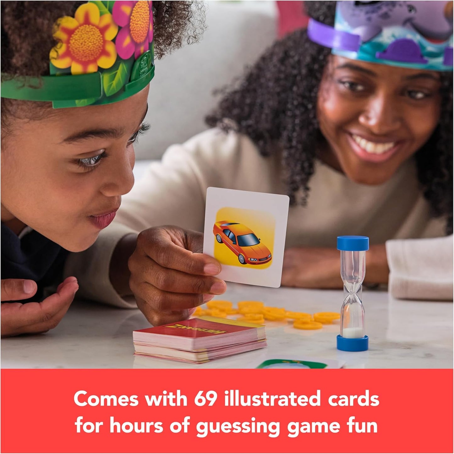 HotSpin Master Games Hedbanz Picture Guessing Game for Family Game Night