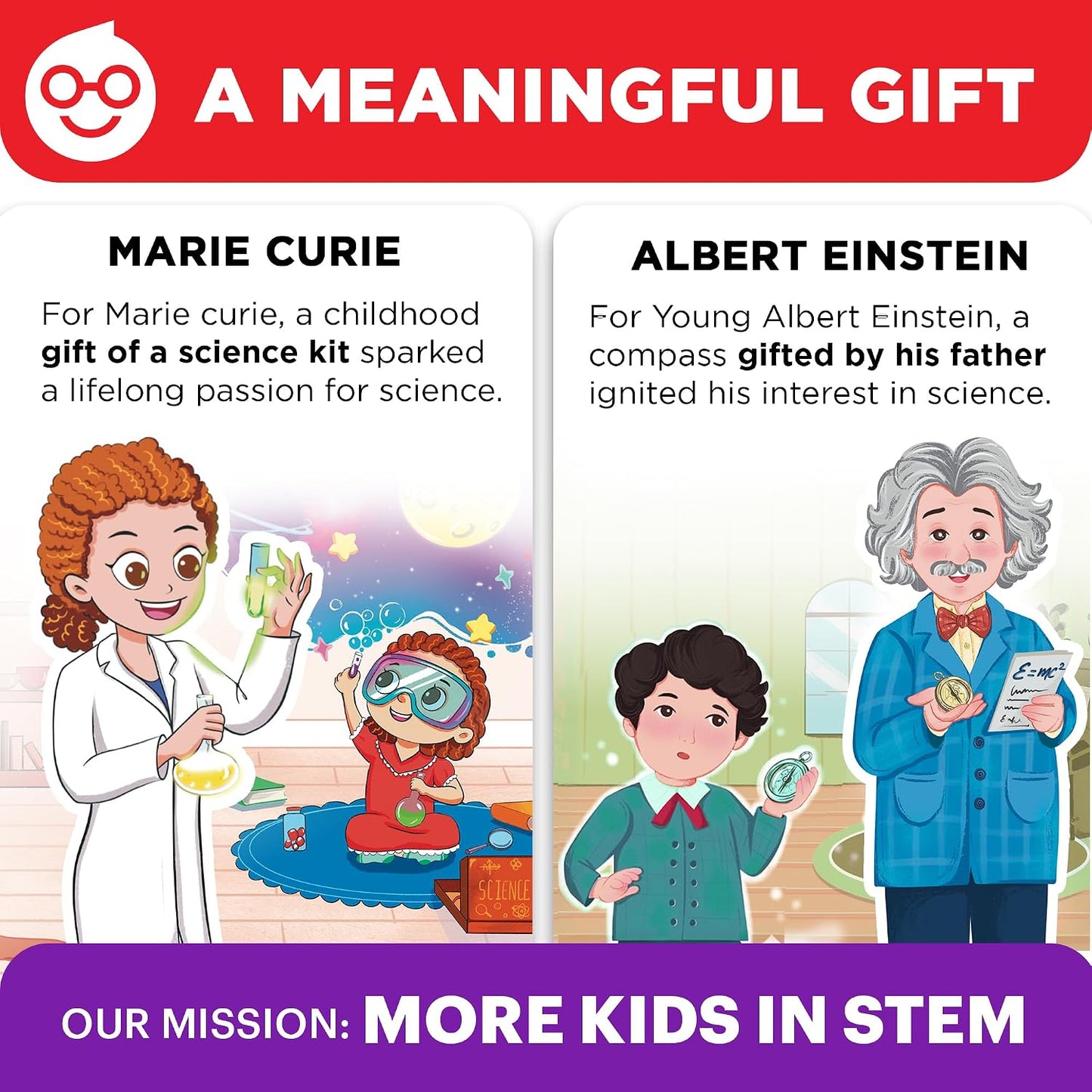 HotDoctor Jupiter My First Science Kit for Kids Ages 4-5-6-7-8 | Birthday Gift Ideas for 4+ Year Old Boys & Girls | Toy Stem Kit with 100+ Experiments | Learning & Educational Projects