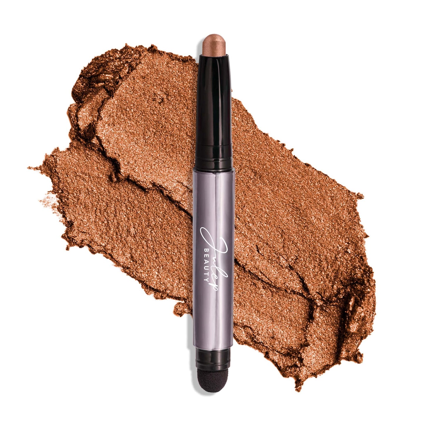 HotJulep Eyeshadow 101 Cream-to-Powder Waterproof Eyeshadow Stick – Champagne Shimmer – Long-Lasting, Buildable, Crease-Proof, Cruelty Free, Shimmer Finish with Built-In Smudger