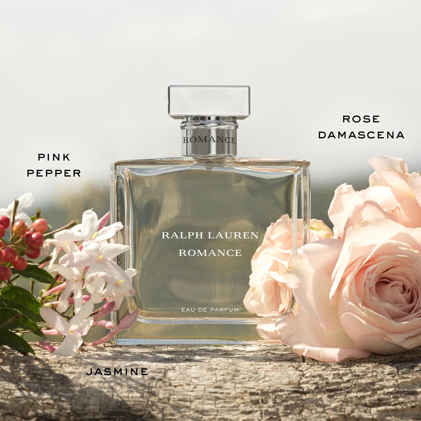 Hot RALPH LAUREN FRAGRANCES - Romance - Eau de Parfum - Women's Perfume - Floral & Woody - With Rose, Jasmine, and Berries - Medium Intensity