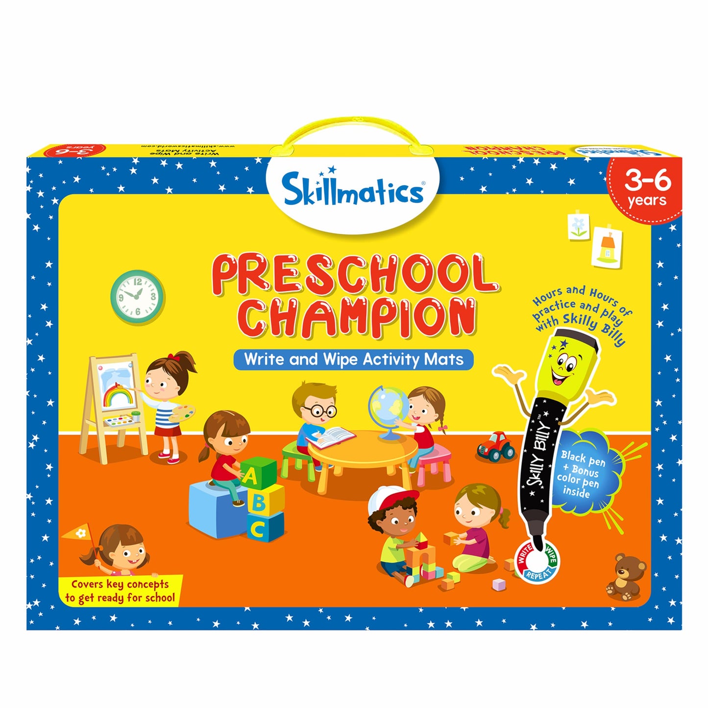HotSkillmatics Search and Find – Disney Princess, Reusable Educational Game | Reusable Preschool Learning Activity for Toddlers & Kids, Screen-Free Fun, Art & Crafts, Gifts for Boys & Girls Ages 3–6