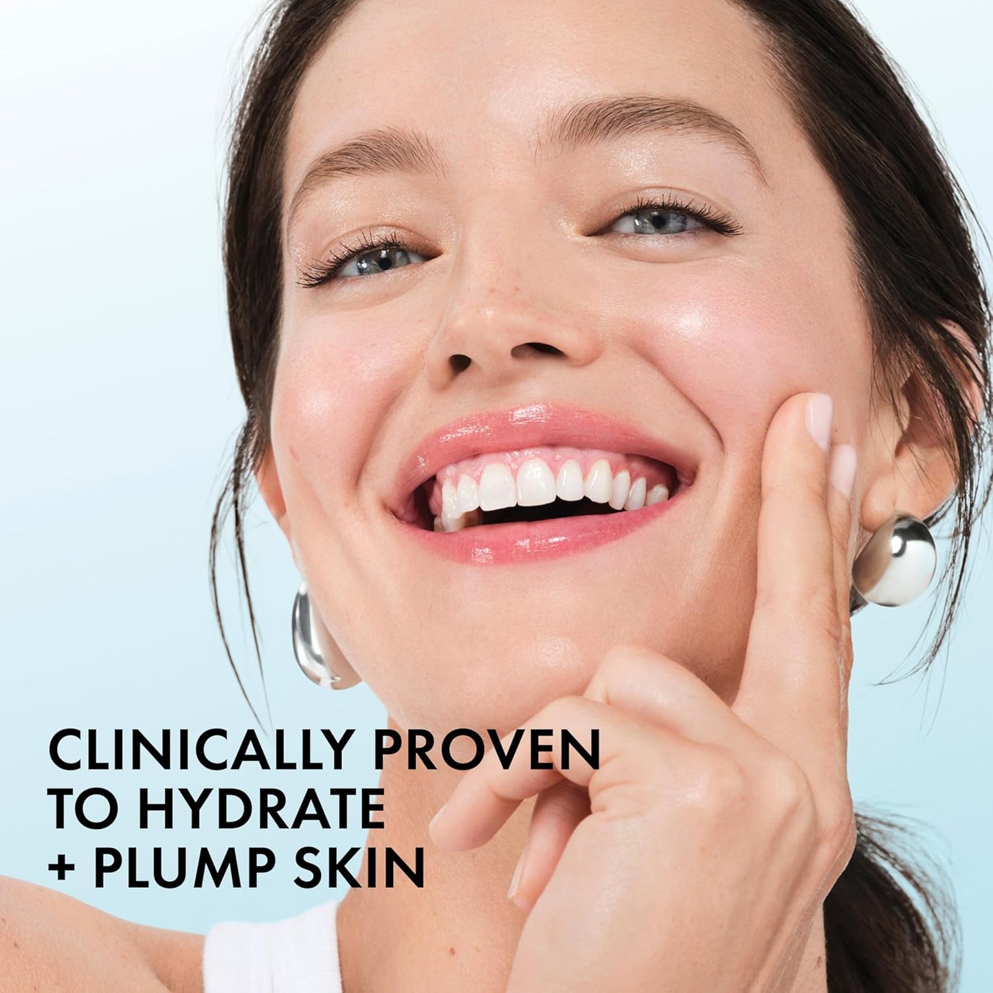 HotVichy Mineral 89 Booster, Pure Hyaluronic Acid Serum for Face with Polyglutamic Acid for Skin Barrier Repair, Plumps & Hydrates, Lightweight Hydrating Serum, Oil-Free, Non-Sticky
