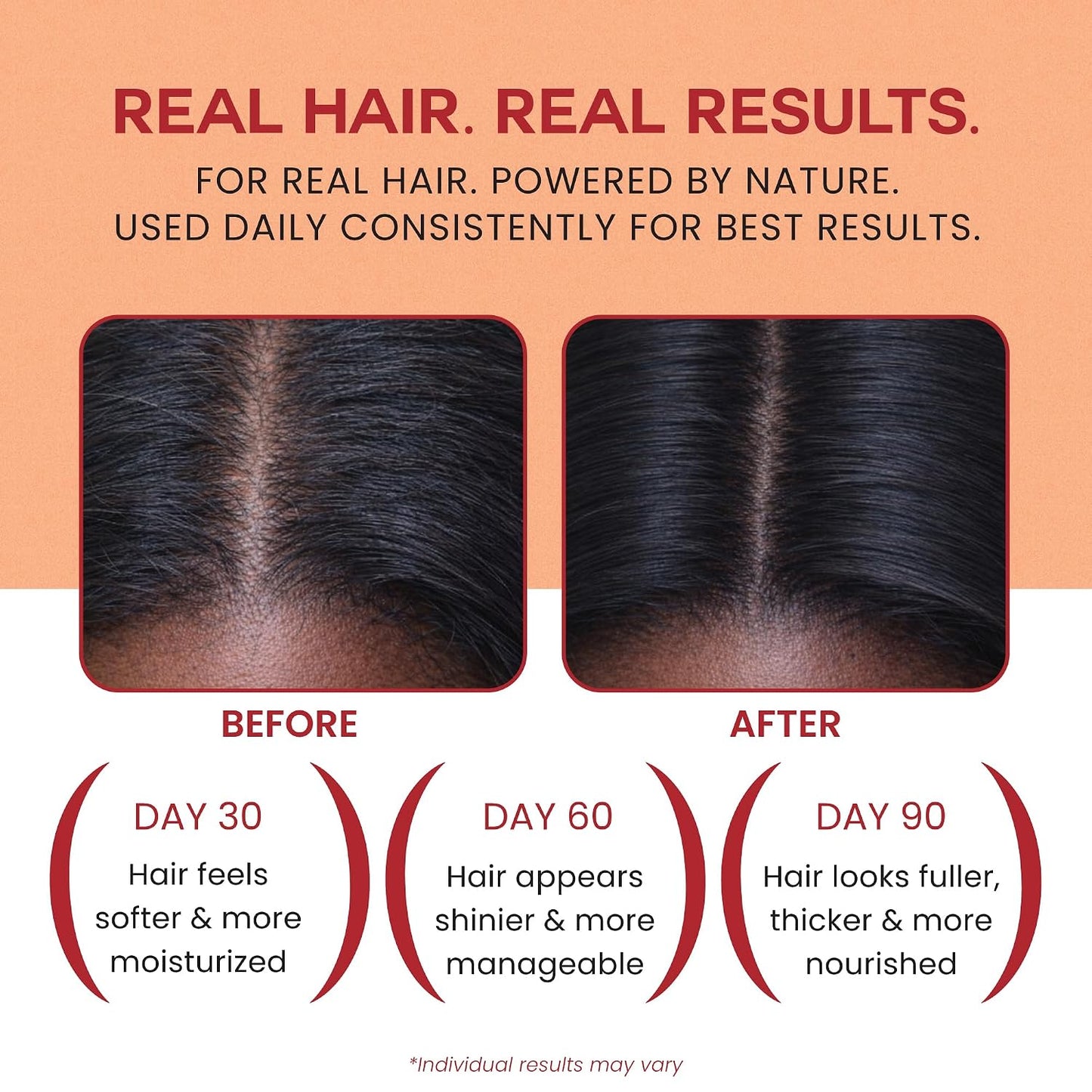 HotLebanta Raw Batana Oil for Hair - 100% Pure, Organic 4oz Batana from Honduras for Fuller, Thicker-Looking Hair - Unrefined Cold Pressed Cosmetic Scalp Oil & Hair Mask, Gift for Women (1 Pack)