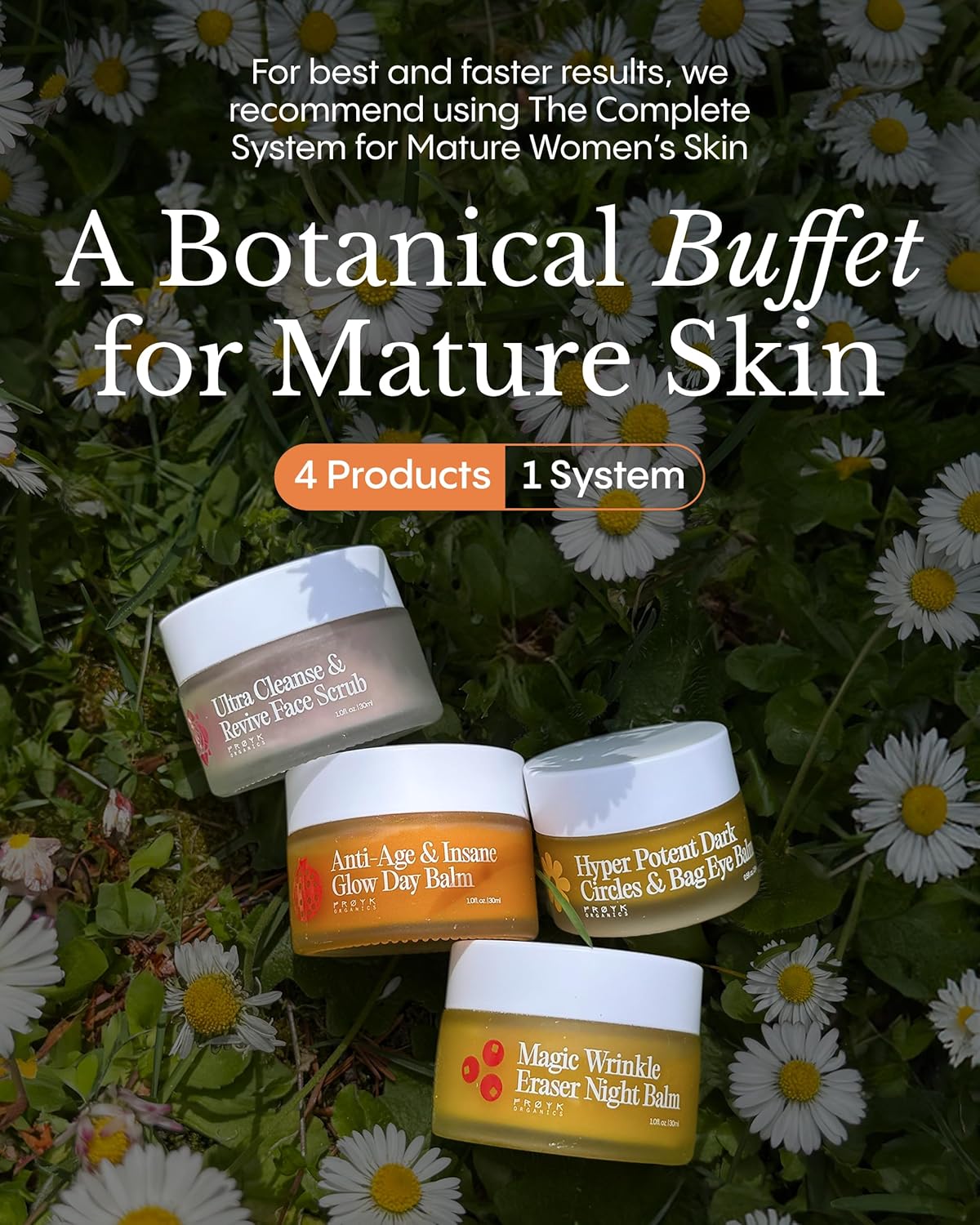 HotFRØYA Organics Anti-Age & Insane Glow Day Balm for Face (1.0 fl oz) | Moisturizing Beeswax Balm to Visibly Reduce Wrinkles, Even Skin Tone, and Boost Collagen, With Rosehip & Sea Buckthorn