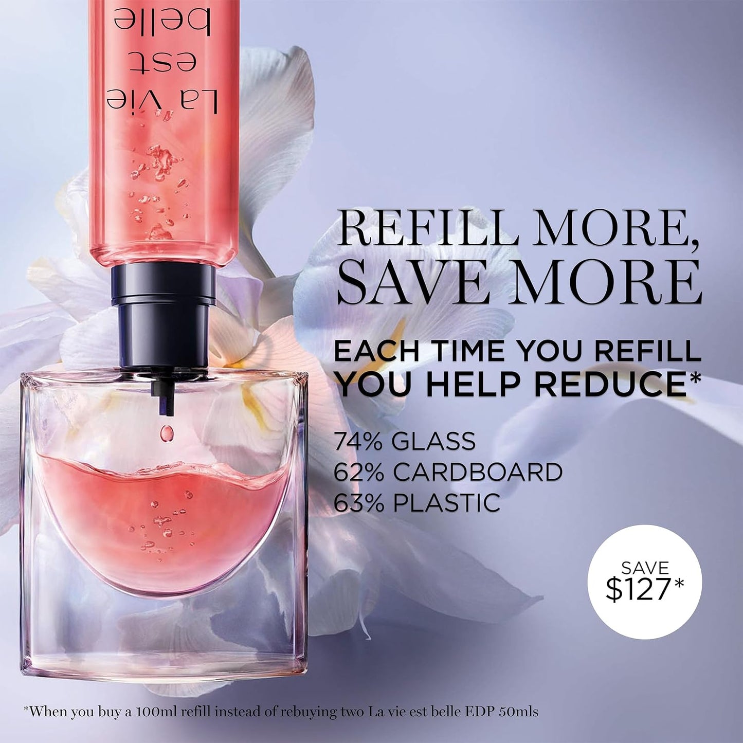 Hot Lancôme La Vie Est Belle Eau de Parfum - Floral Women's Perfume, 0.34 Fl Oz | Long Lasting Fragrance with Notes of Iris, Earthy Patchouli, Warm Vanilla & Spun Sugar - Floral & Sweet Perfume for Women
