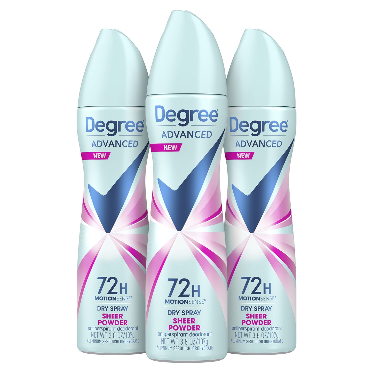 HotDegree Women Antiperspirant Deodorant Dry Spray Sexy Intrigue, 3.8 Ounce (Pack of 4)