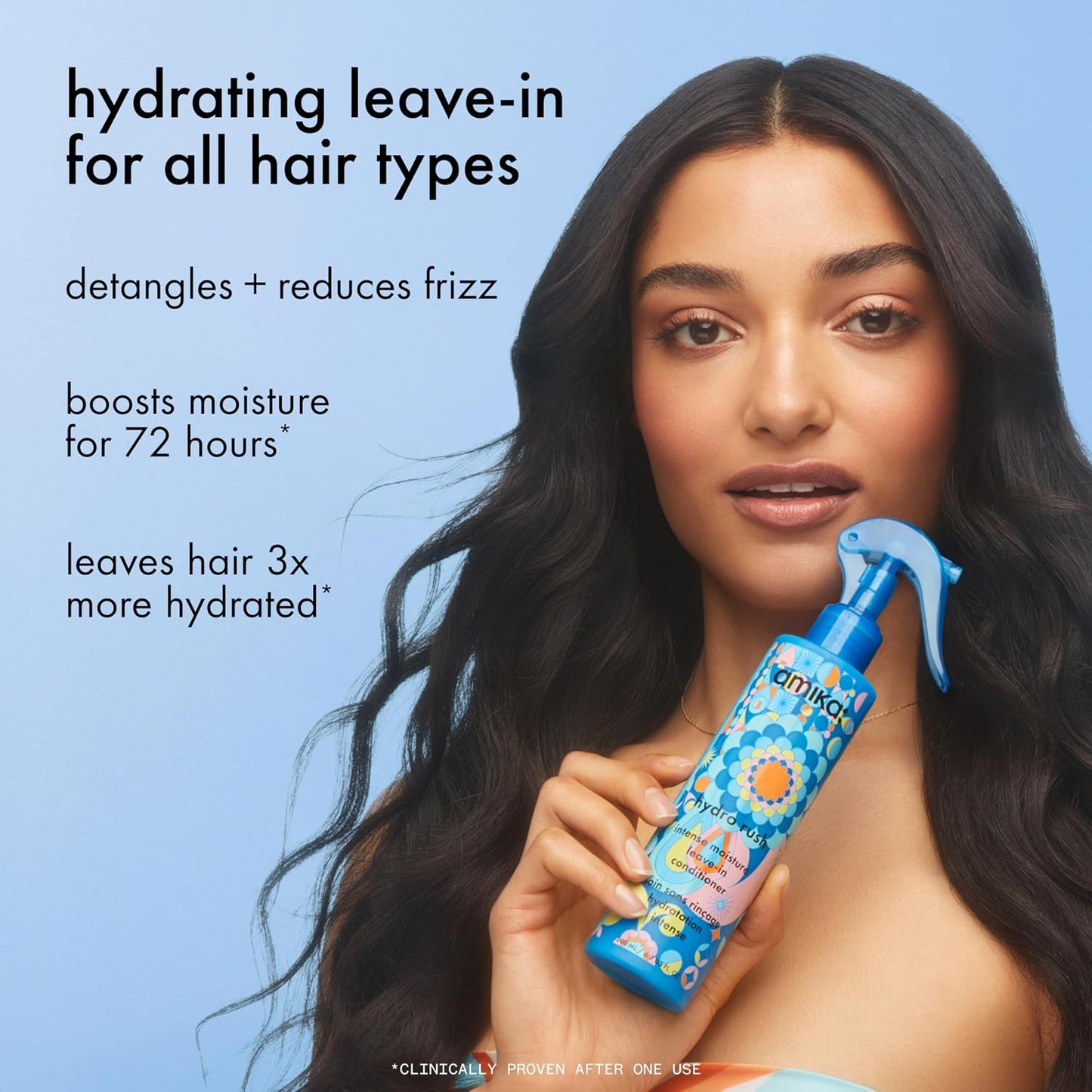 Hotamika Hydro Rush Intense Moisture Leave-In Conditioner with Hyaluronic Acid