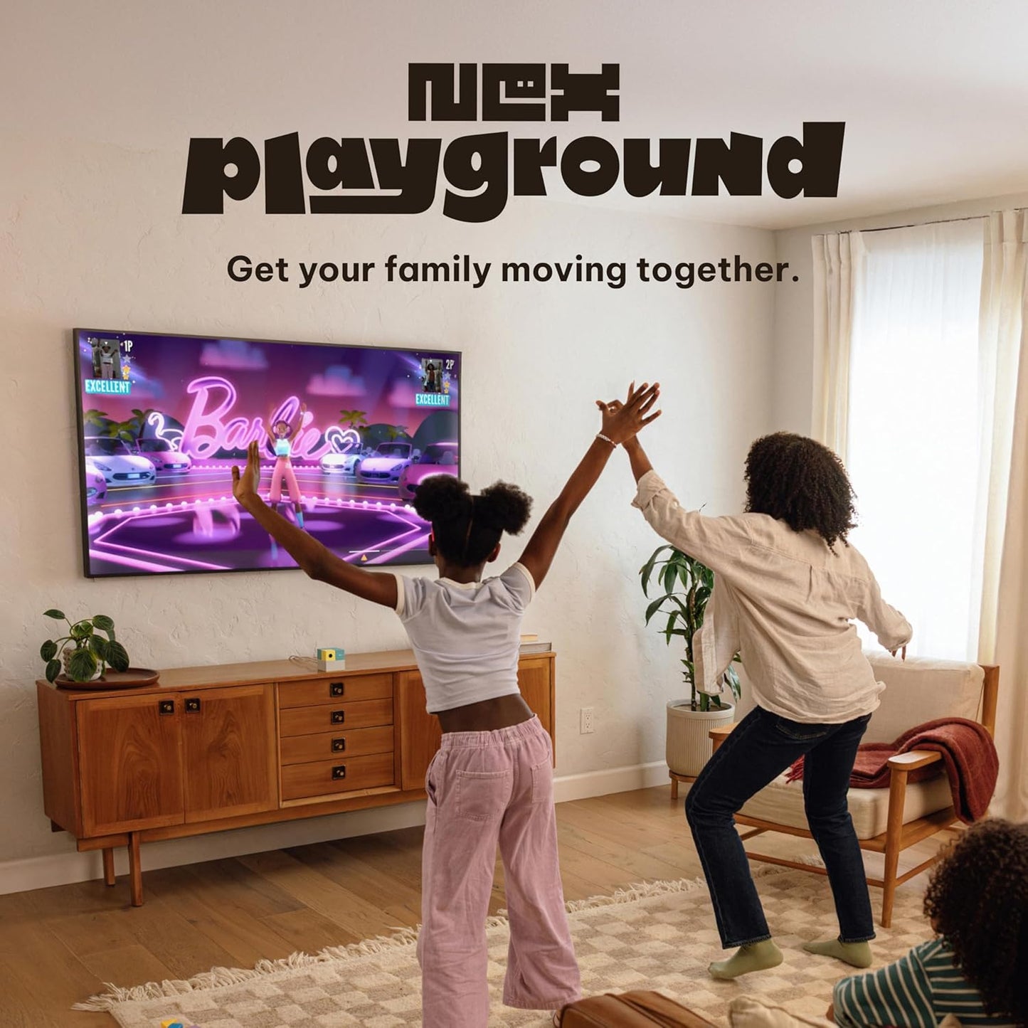 HotNex Playground - The Active Play System for Kids & Families Where Indoor Physical Activity Meets Interactive Family Fun and is Great for Gaming Nights, Parties and Playdates