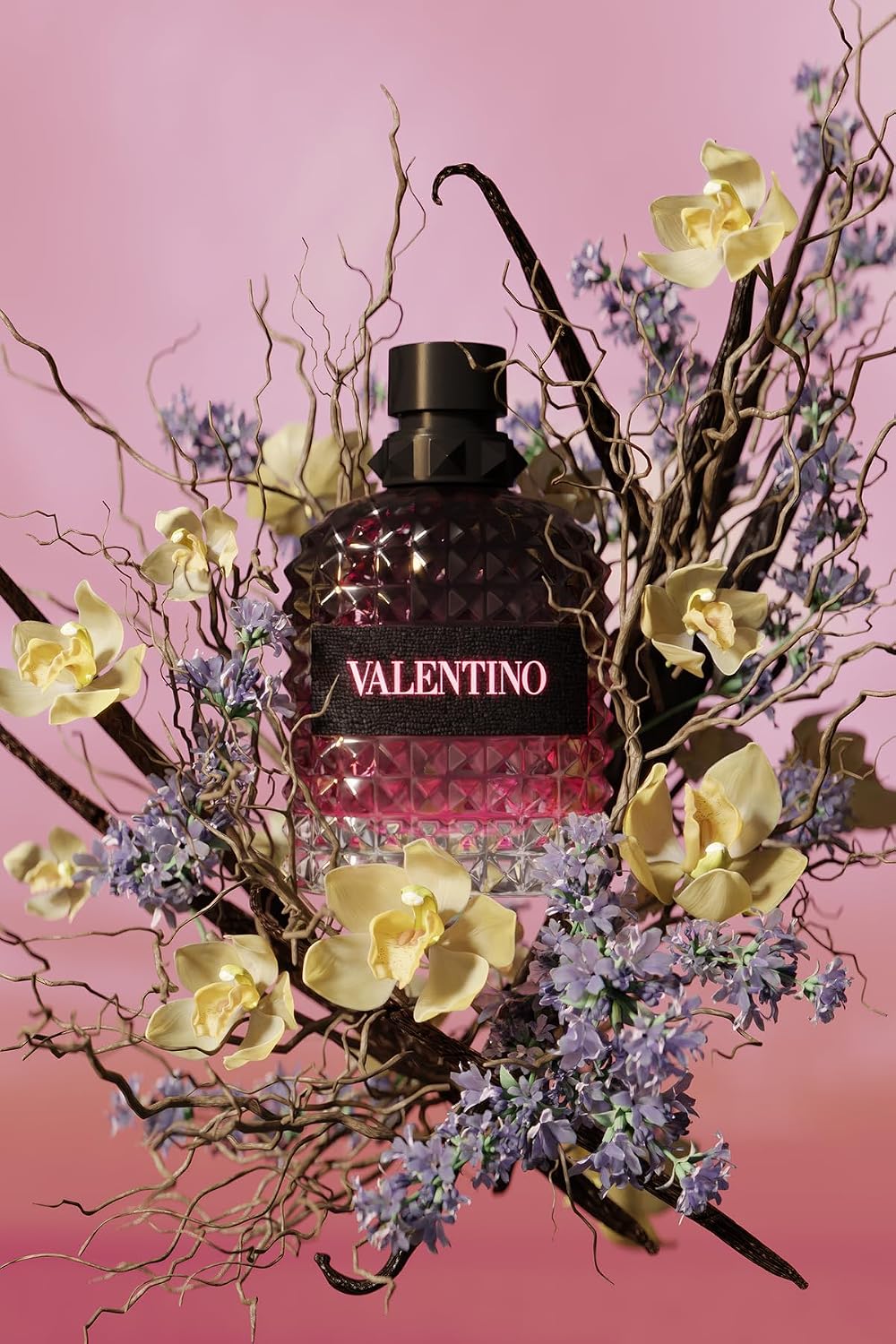 Hot Valentino Uomo Born In Roma Intense for Men 3.4 oz Eau de Parfum Intense Spray |