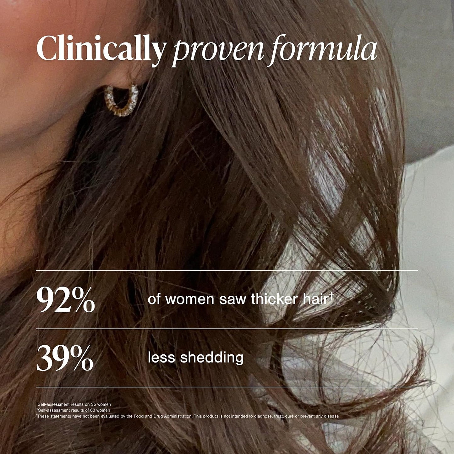HotViviscal Hair Growth Supplements for Women, Thicker Fuller Hair Support for Thinning Hair and Hair Loss, with Biotin and Marine Collagen, Drug-Free, 180 Tablets, 90-Day Supply