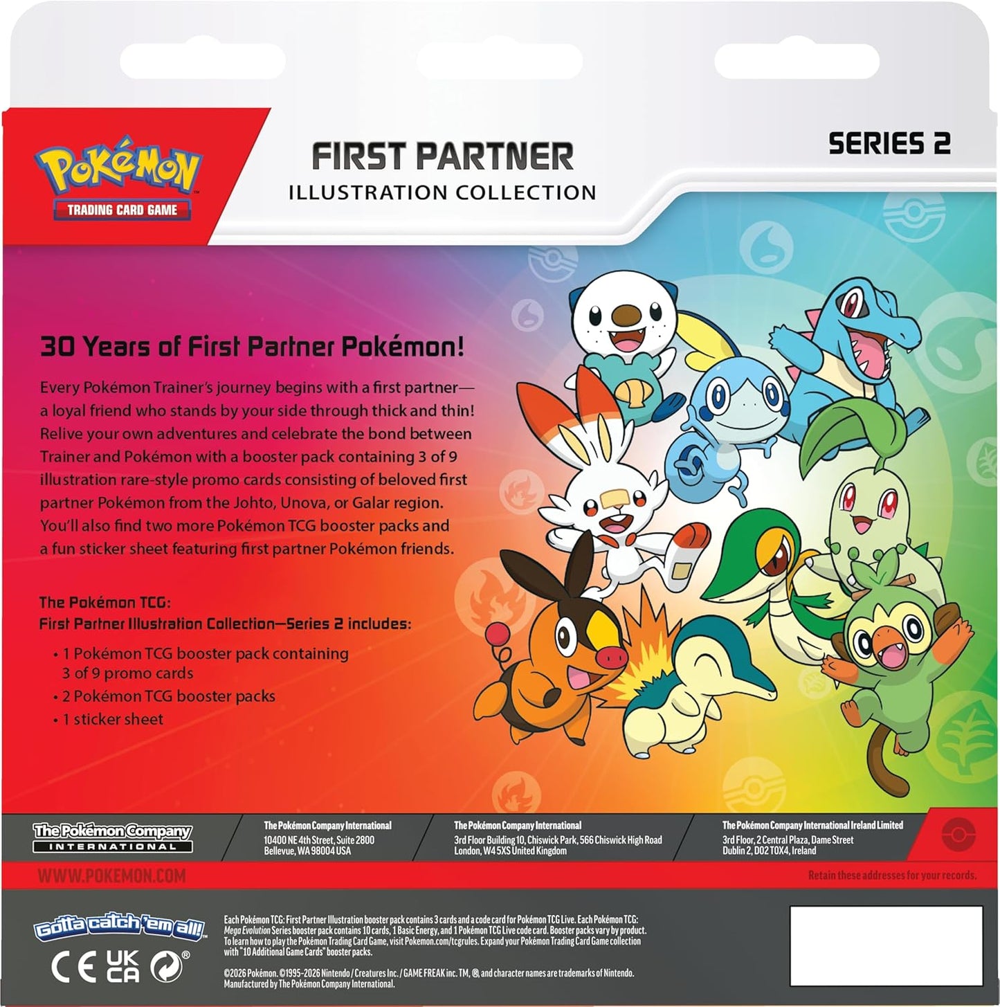 HotPokémon TCG: First Partner Illustration Collection —Series 2