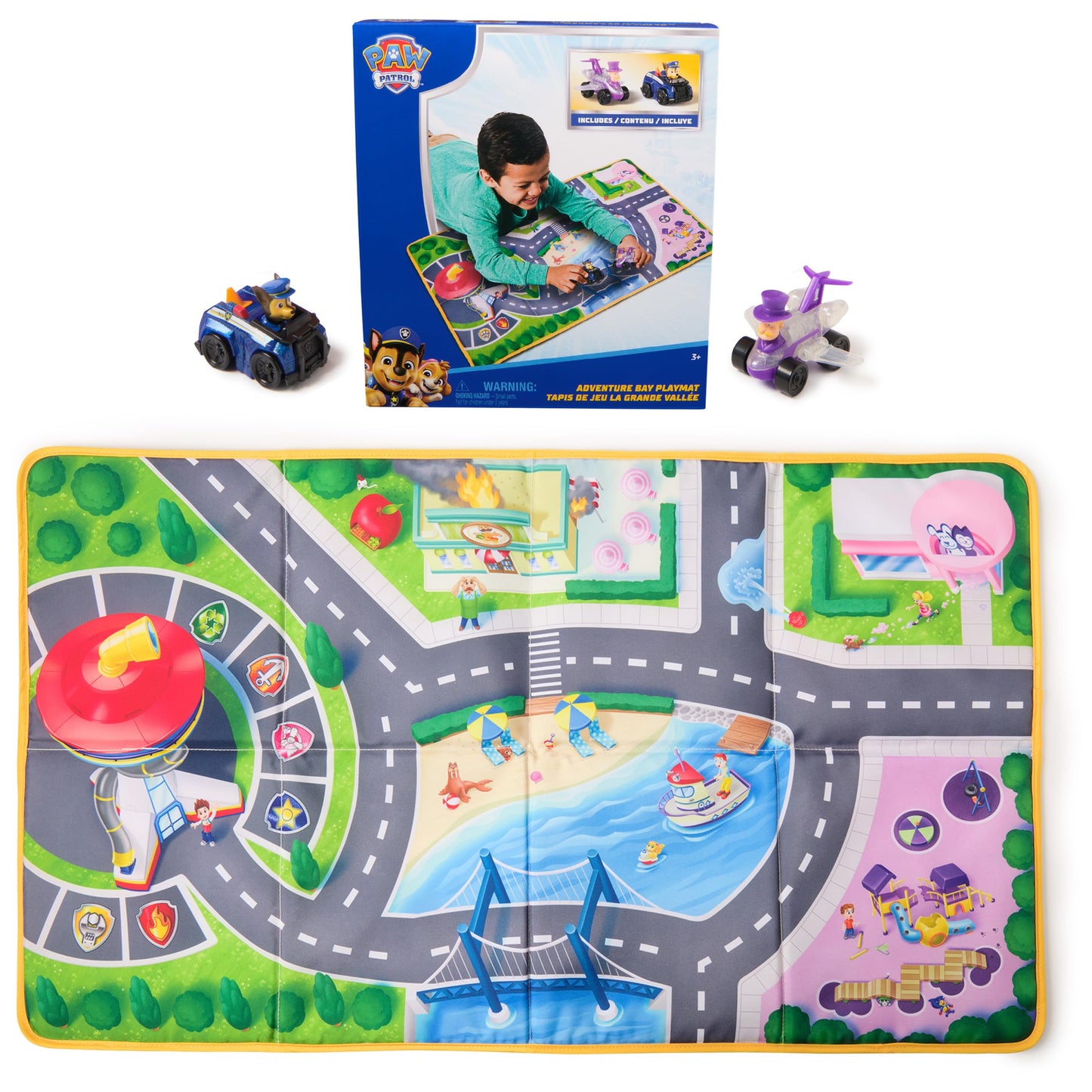 HotPaw Patrol Rewards Box Gift Pack, 8 Mini Figures, 2 Animal Figures, 4 Sticker Sheets & 1 Pup Squad Racer, Kids Toys for Boys & Girls Ages 3 and Up