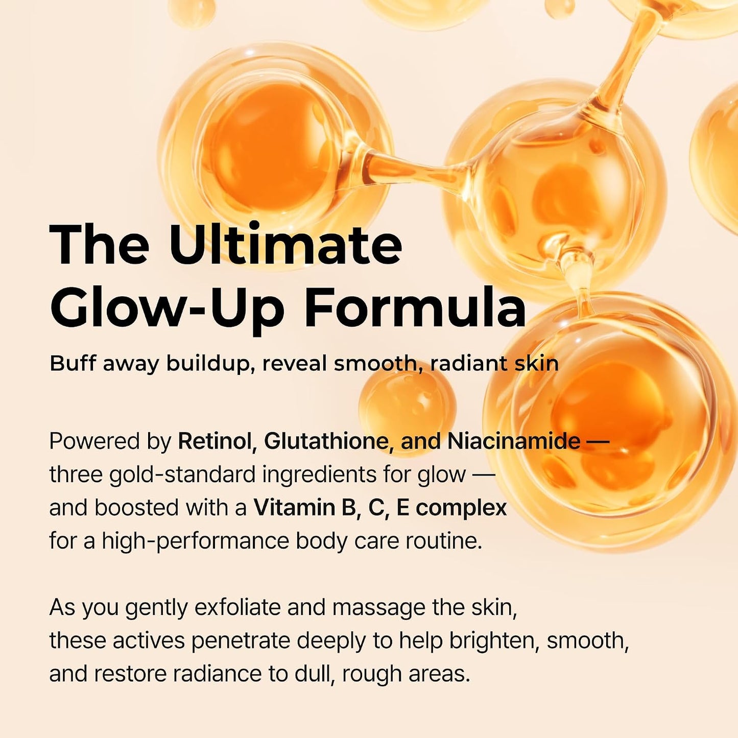 HotDr.Melaxin Peel Shot Kojic Acid Turmeric Body Exfoliator Spray 6.76 fl.oz - AHA PHA Niacinamide Body Scrub for KP Bumps, Dark Spots, Uneven Skin Tone, Dead Skin, Korean Skin Care