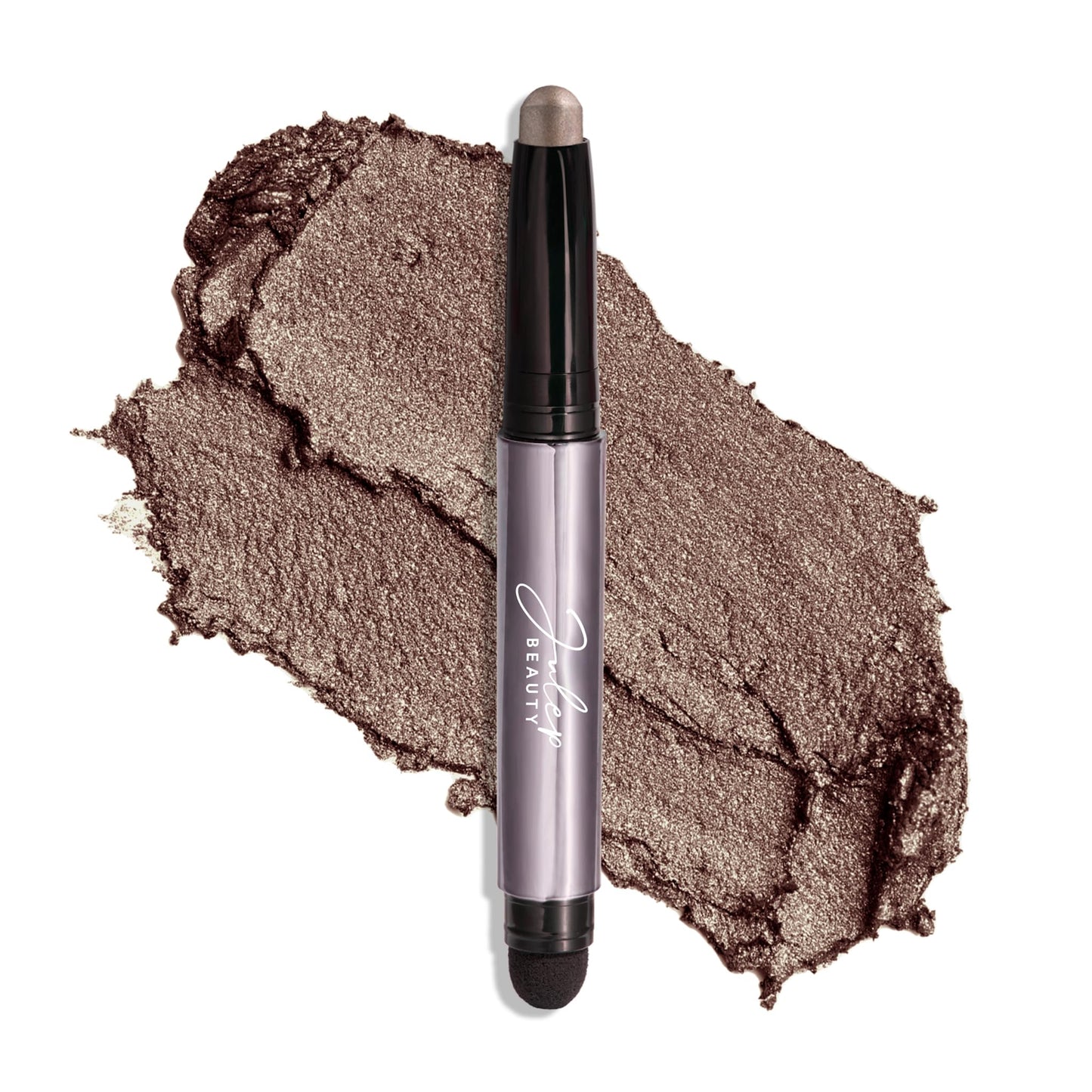 HotJulep Eyeshadow 101 Cream-to-Powder Waterproof Eyeshadow Stick – Champagne Shimmer – Long-Lasting, Buildable, Crease-Proof, Cruelty Free, Shimmer Finish with Built-In Smudger