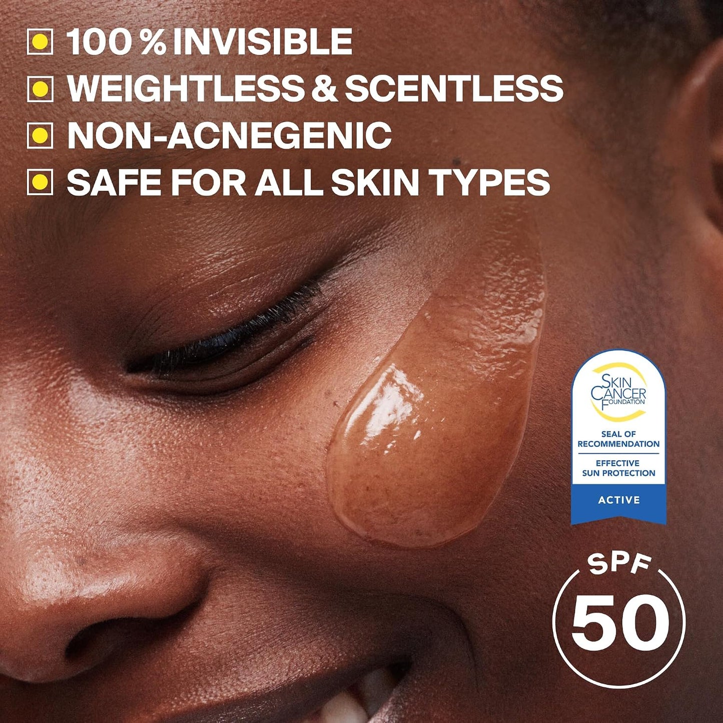 HotSupergoop! Unseen Sunscreen - SPF 50 - Clear & Invisible Face Sunscreen + Broad Spectrum + Makeup-Gripping Primer - Weightless, Scentless, Oil Free