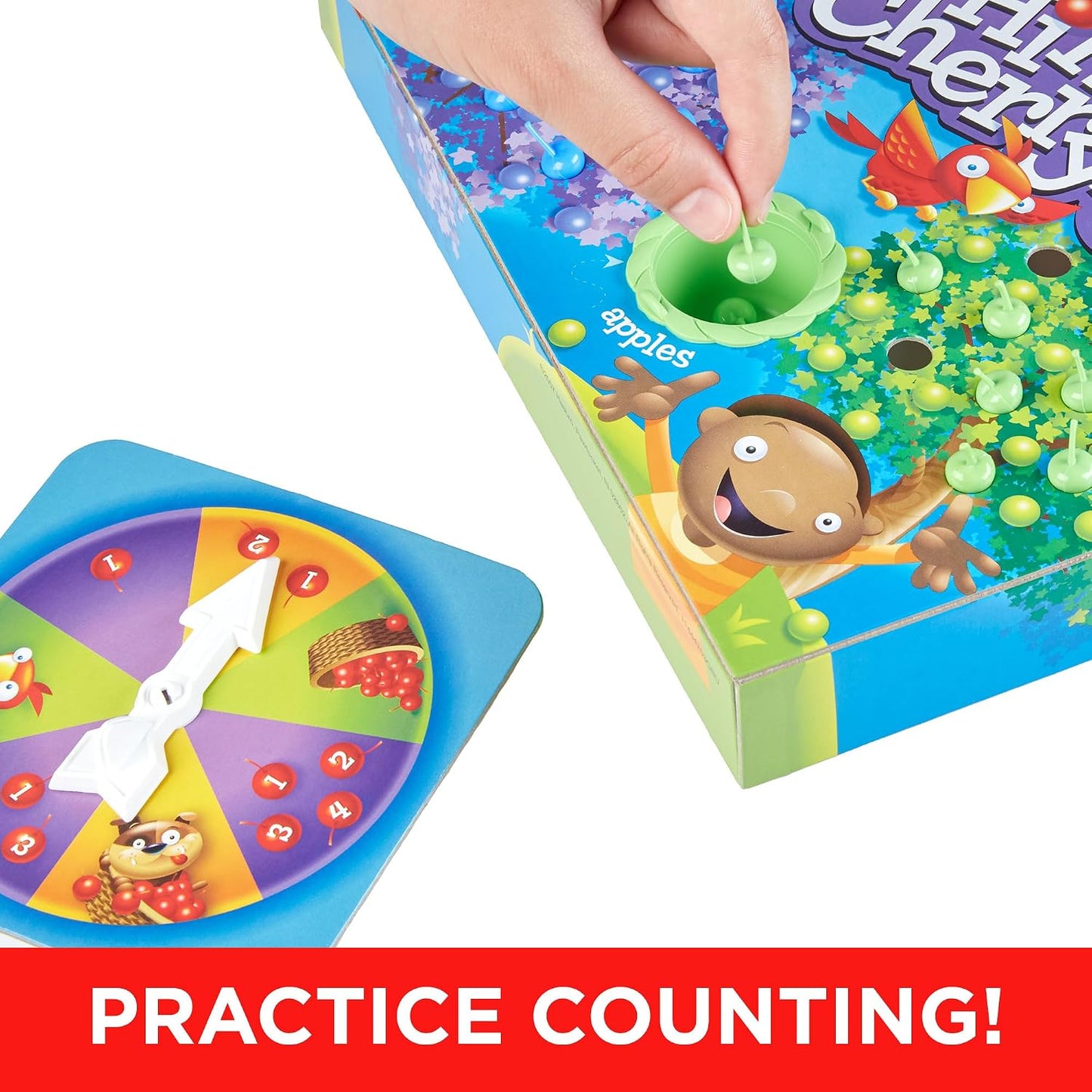 Hot Hasbro Gaming Hi Ho Cherry-O Board Game for 2 to 4 Players Kids Ages 3 and Up (Amazon Exclusive)