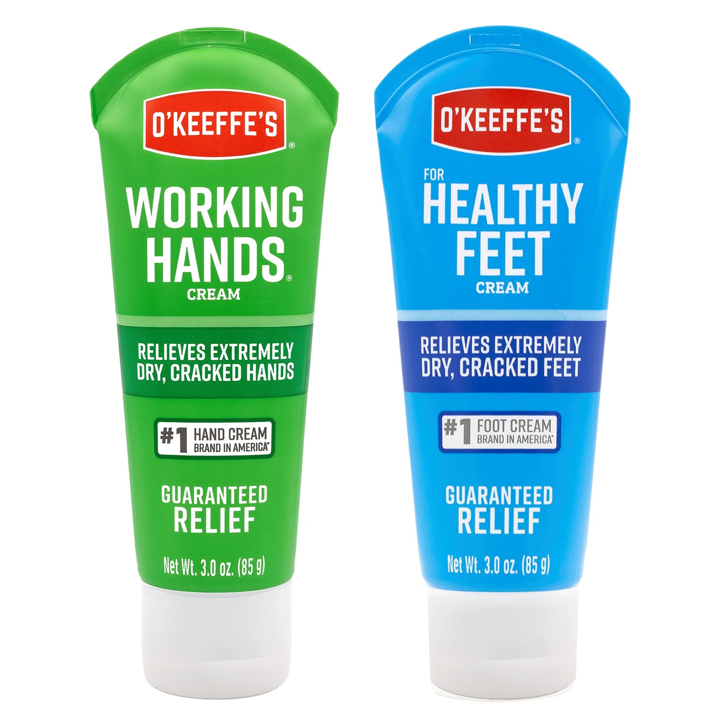 HotO'Keeffe's Working Hands Hand Cream for Extreme Dryness - 3 oz Tube (2 Pack) - Repairing Skincare for Cracked, Dry Hands