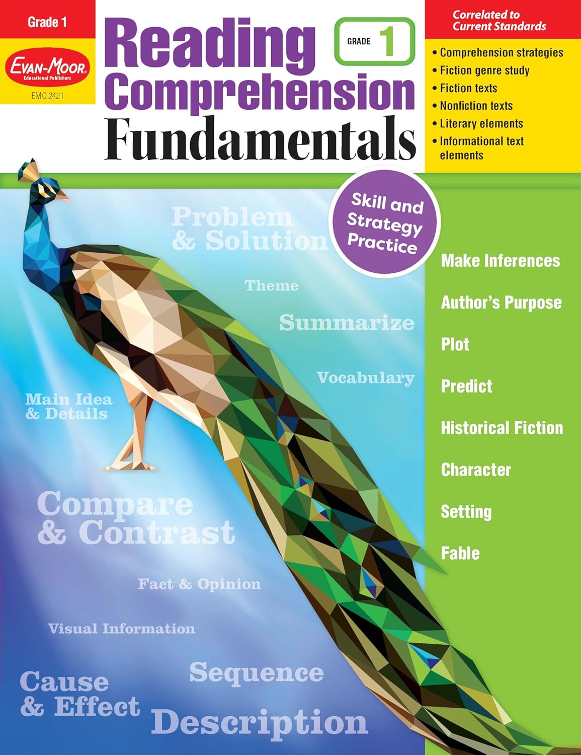 Hot Evan-Moor Reading Comprehension Fundamentals, Grade 1
