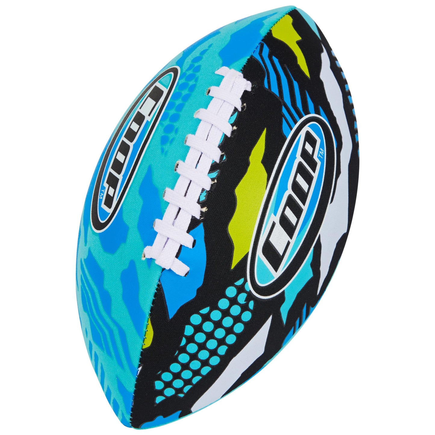 HotSwimways Hydro Waterproof Football, Outdoor Games for Adults and Kids, Swimming Pool Accessories and Pool Party Games,9.25 Inches, Green