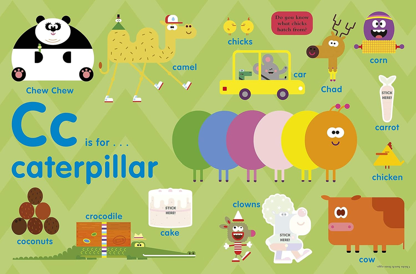 Hot Hey Duggee: ABC: Alphabet Sticker Book