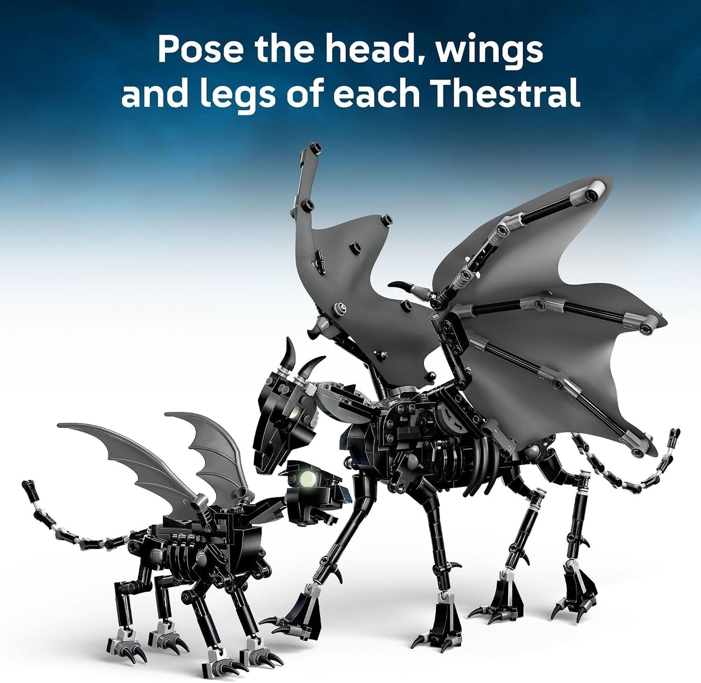 Hot LEGO Harry Potter Thestral Family Building Toy - Pretend Play for Kids, Boys and Girls, Ages 10+ - Collectible Harry Potter Poseable Action Figures - Gift Idea for Birthdays - 76458