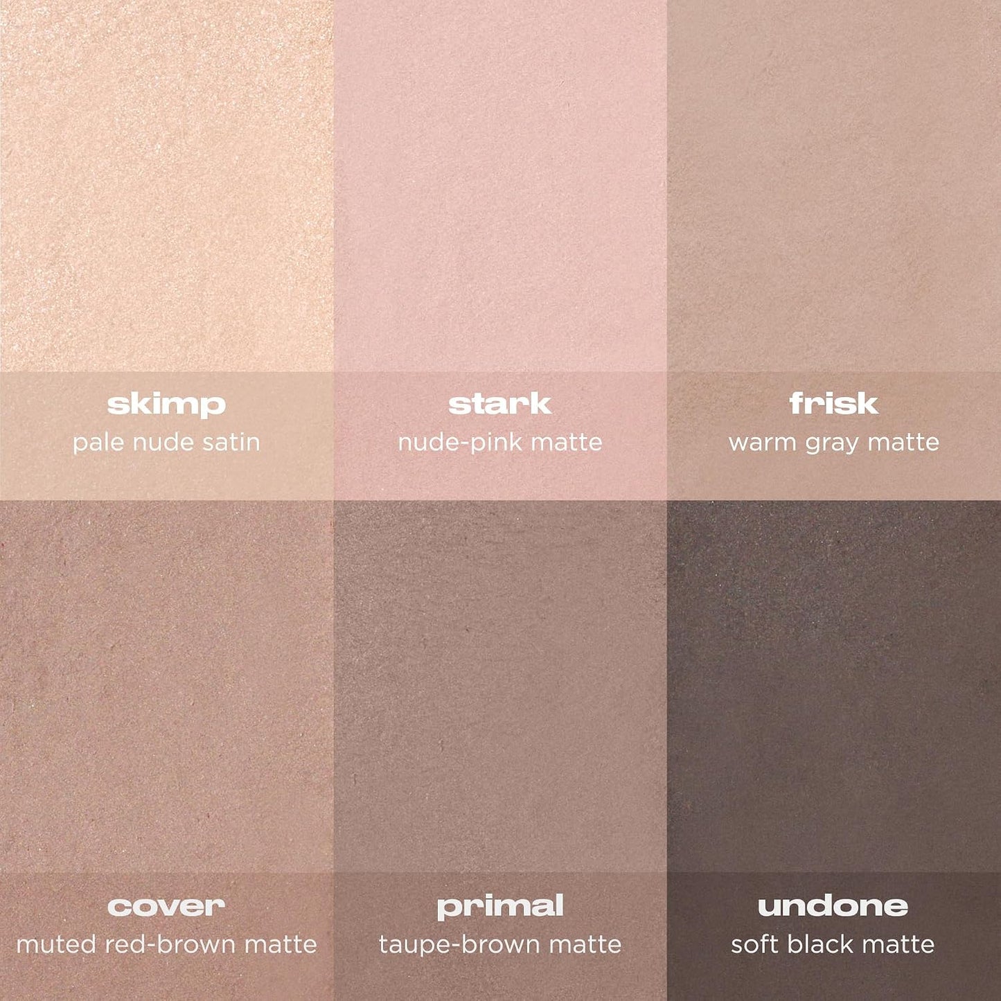 HotURBAN DECAY Naked2 Basics Matte Eyeshadow Palette - 6 Cool Neutral Shadows | Contouring Neutral Eyeshadow Palette for Natural + Smoky Eye Looks, Matte Nudes, Travel Makeup Palette, Includes Mirror